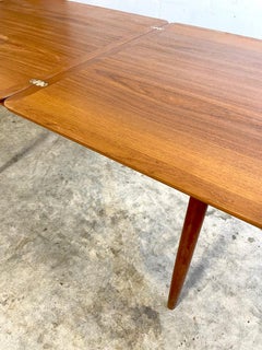 Dänischer moderner Kurt Ostervig-Esstisch aus Teakholz, klappbar