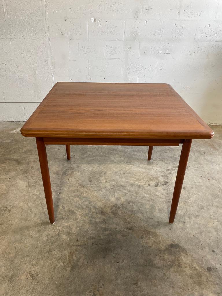 Mid-Century Modern Table pliante de salle à manger danoise moderne Kurt Ostervig en vente
