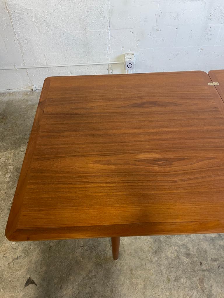 Table pliante de salle à manger danoise moderne Kurt Ostervig Bon état - En vente à Fort Lauderdale, FL