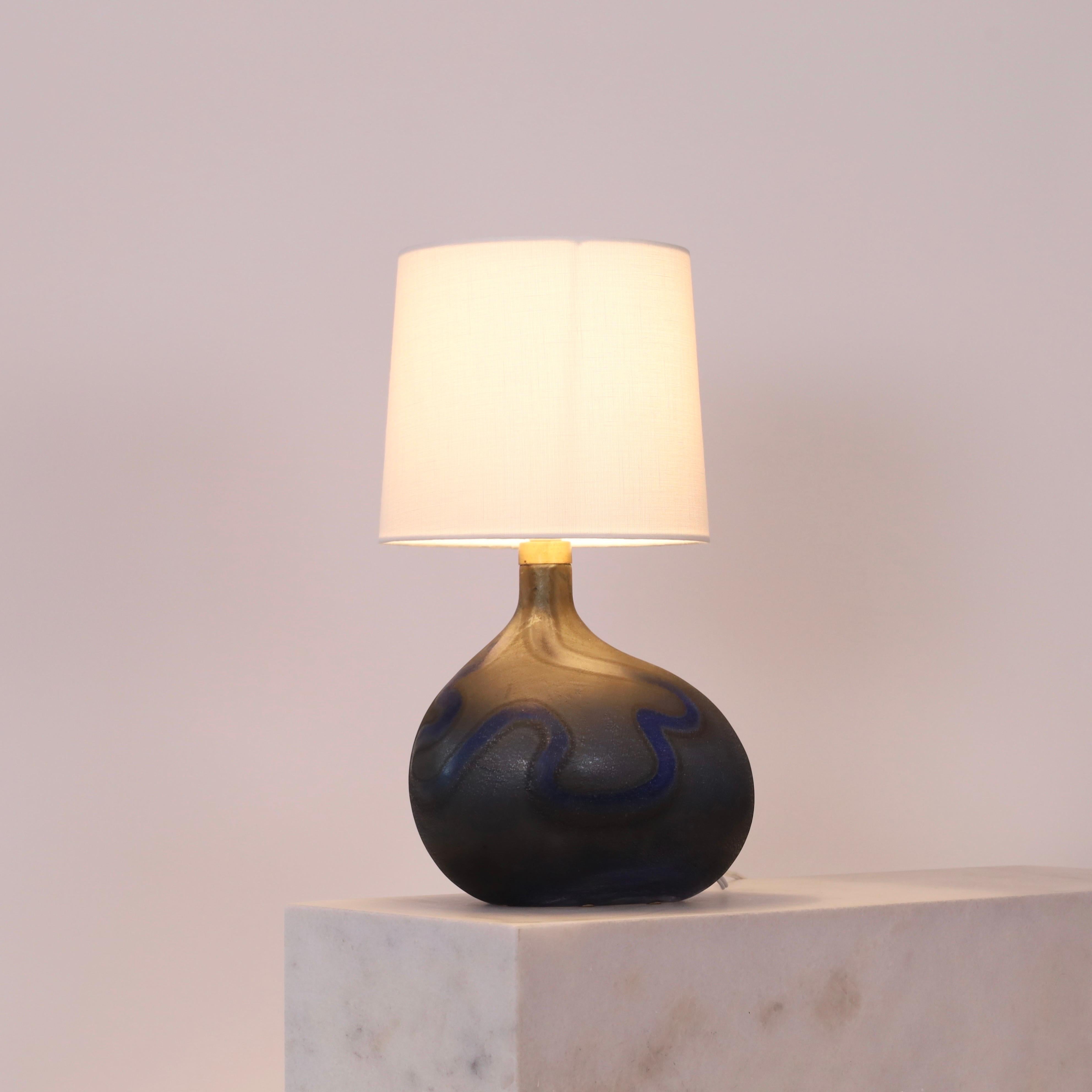 Lampe moderne danoise Art by Michael Bang for Holmegaard, 1970, Danemark en vente 7