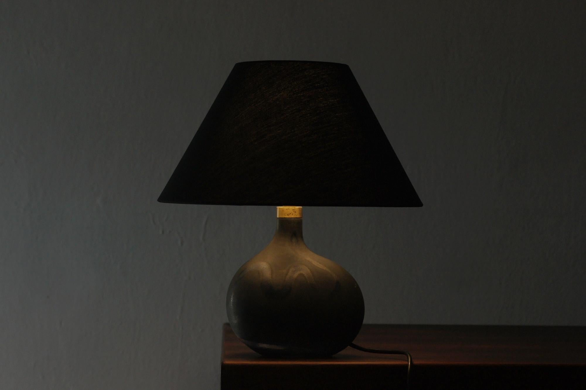 Dänische Moderne Lampe Kunst von Michael Bang für Holmegaard, 1970er Jahre im Angebot 5