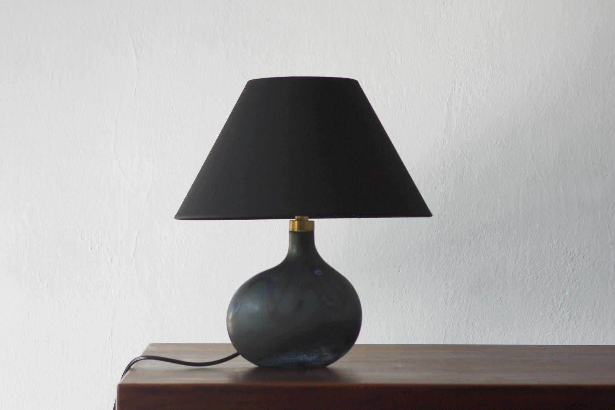 Dänische Moderne Lampe Kunst von Michael Bang für Holmegaard, 1970er Jahre (Skandinavische Moderne) im Angebot