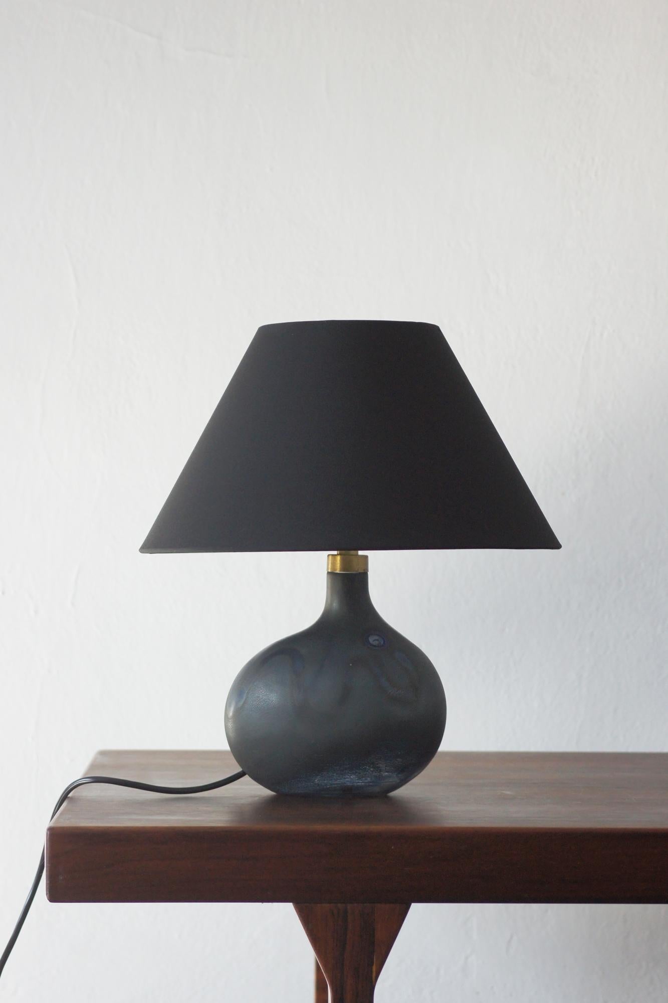 Dänische Moderne Lampe Kunst von Michael Bang für Holmegaard, 1970er Jahre im Zustand „Gut“ im Angebot in KUTNO, PL
