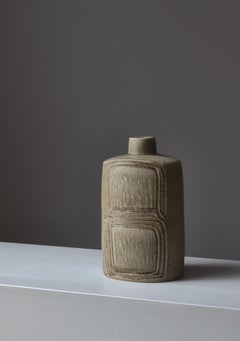 Danish Modern Large Stoneware Vase by Eva Stæhr-Nielsen Made at "Saxbo" 1960s