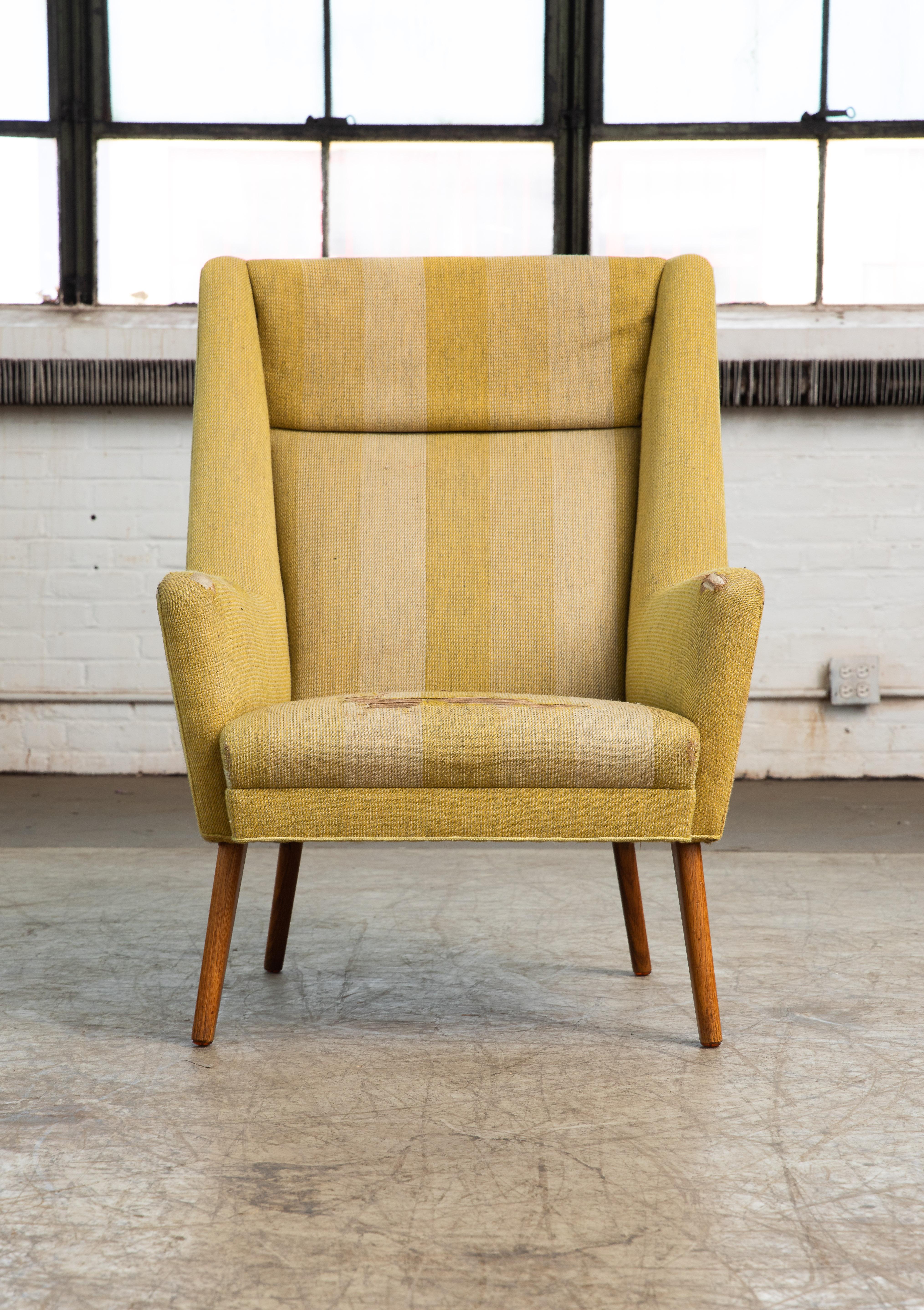 Scandinavian Modern Danish Modern Late 1950's Lounge Chair 