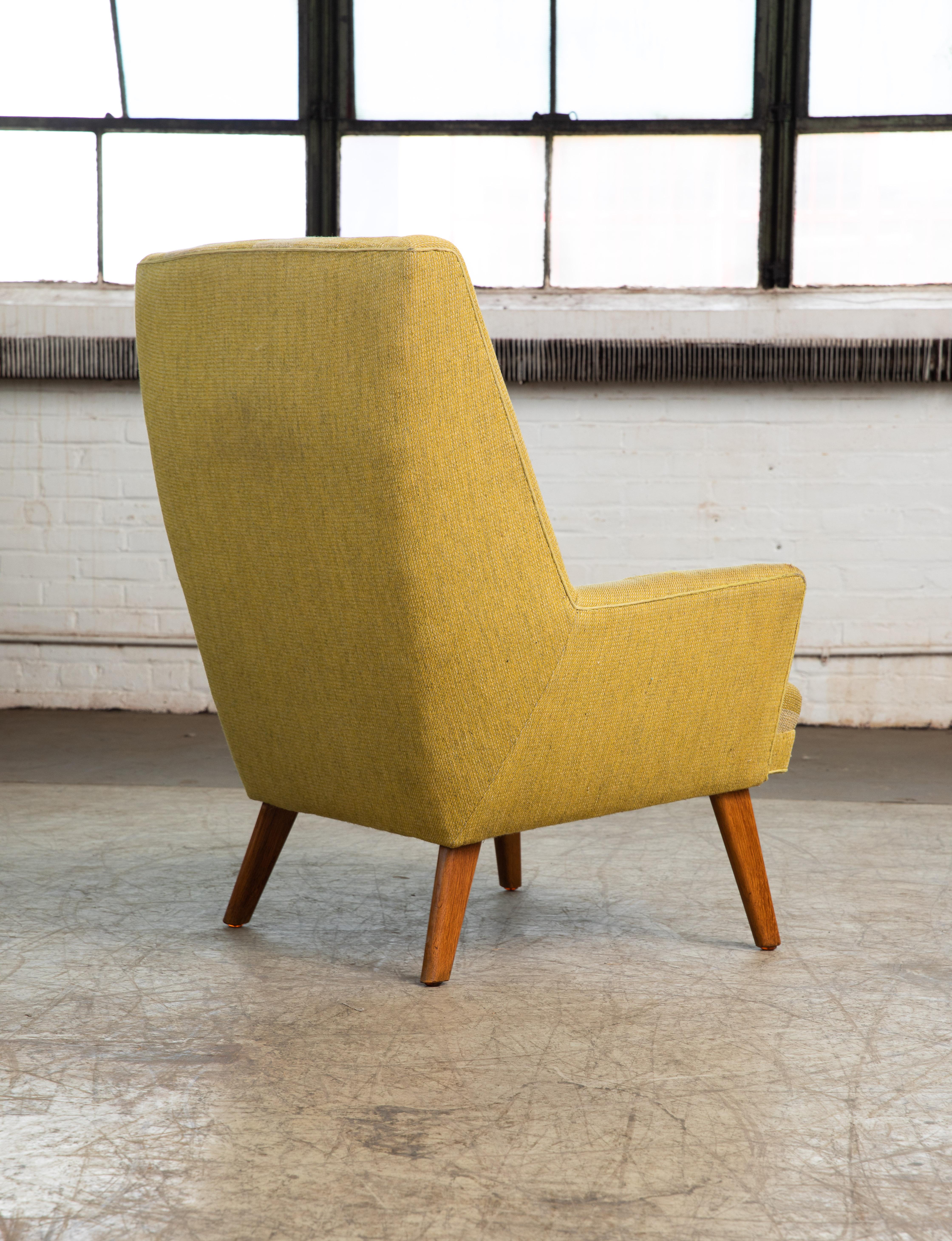 Danish Modern Late 1950's Lounge Chair  1