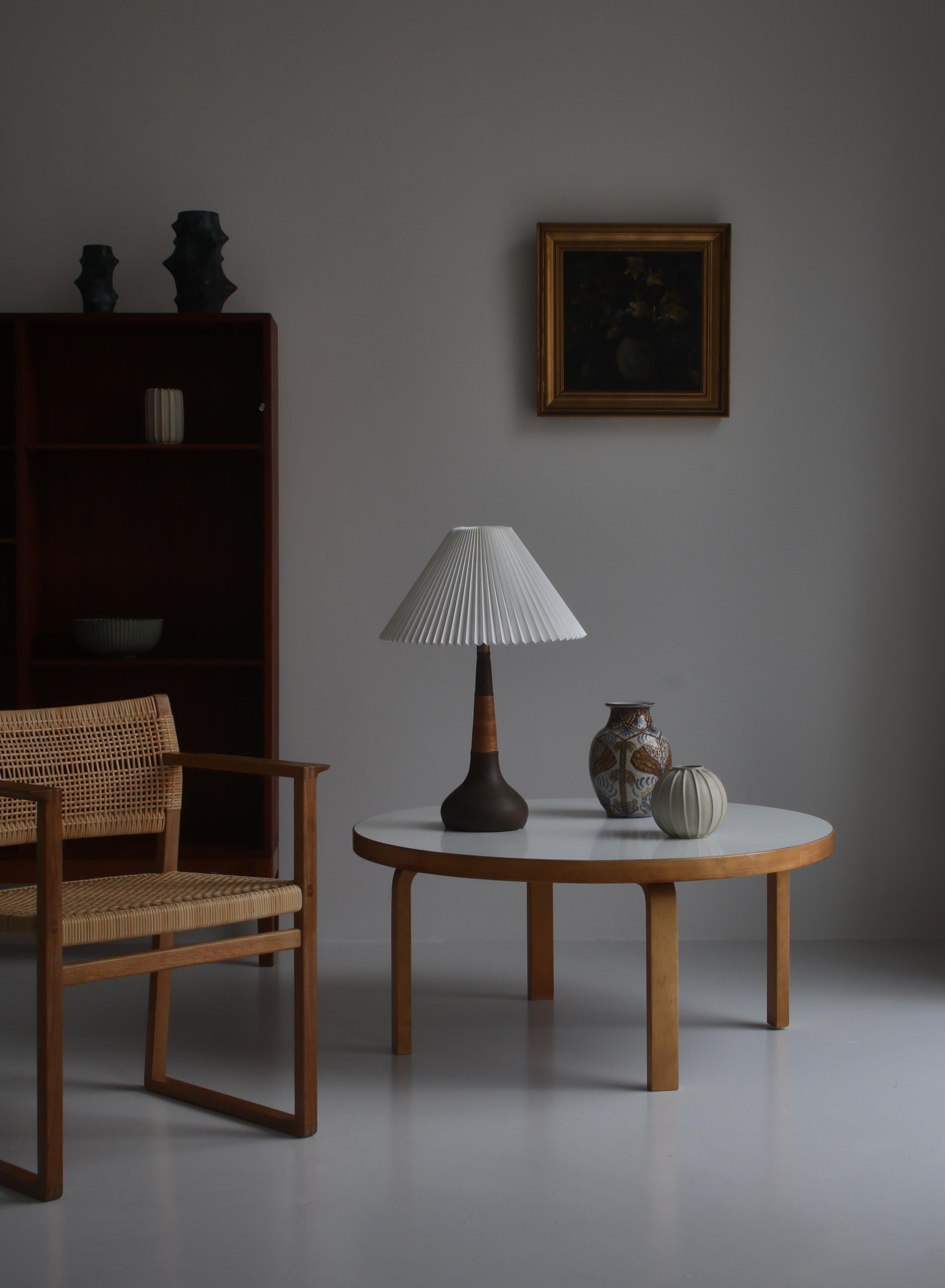 Beautiful and rare table lamp designed by Esben Klint for 