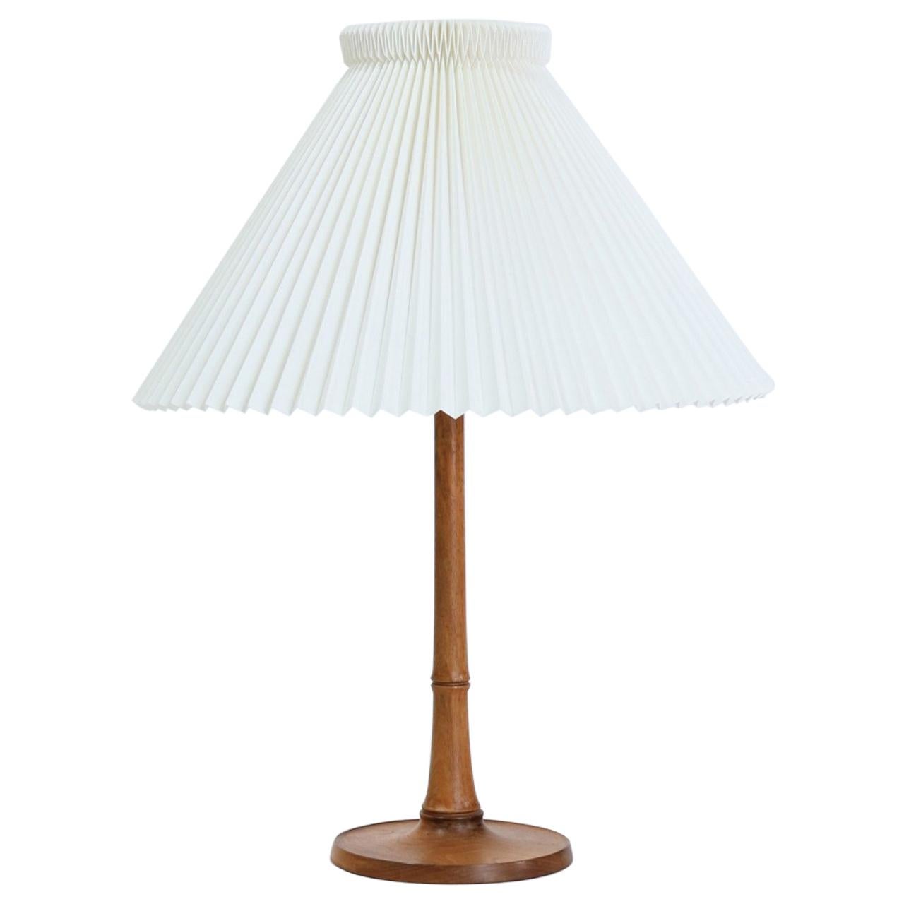 Table Lamp by Esben Klint / Le Klint / Mahogany , 1954, Danish Modern 