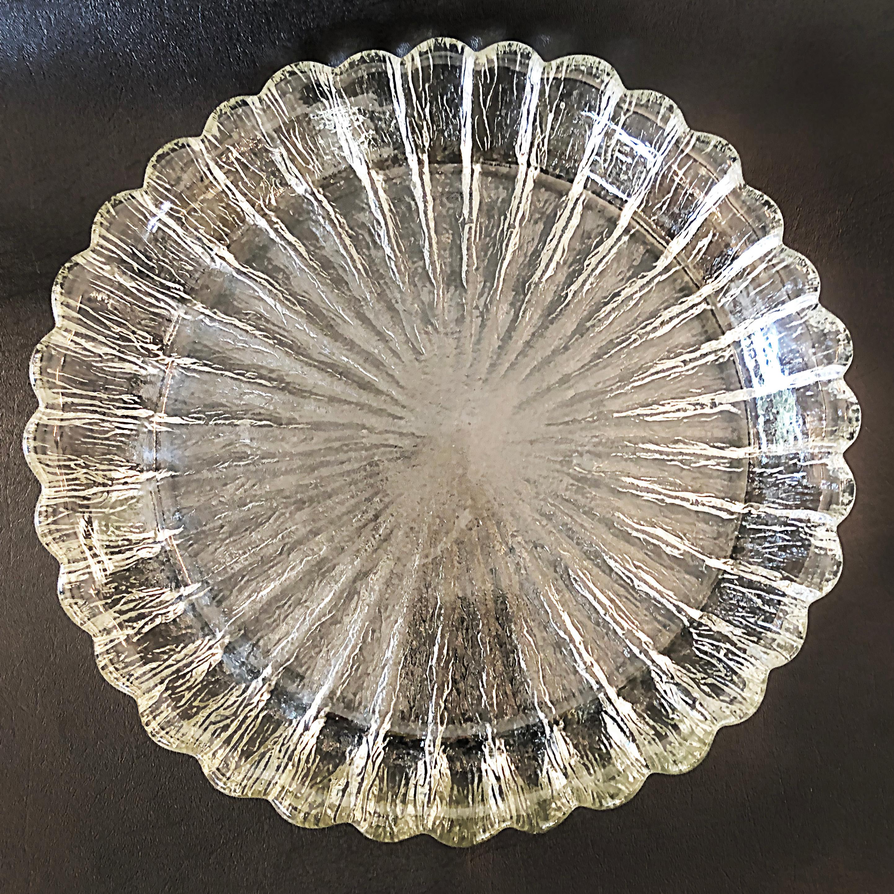 Danish Modern Lead Crystal Centerpiece Bowl By Sidse Werner for Holmegaard Glass.

Offered for sale is a Danish modern lead crystal centerpiece bowl by Sidse Werner for Holmegaard Glass, Denmark. This large and heavy centerpiece bowl was confirmed