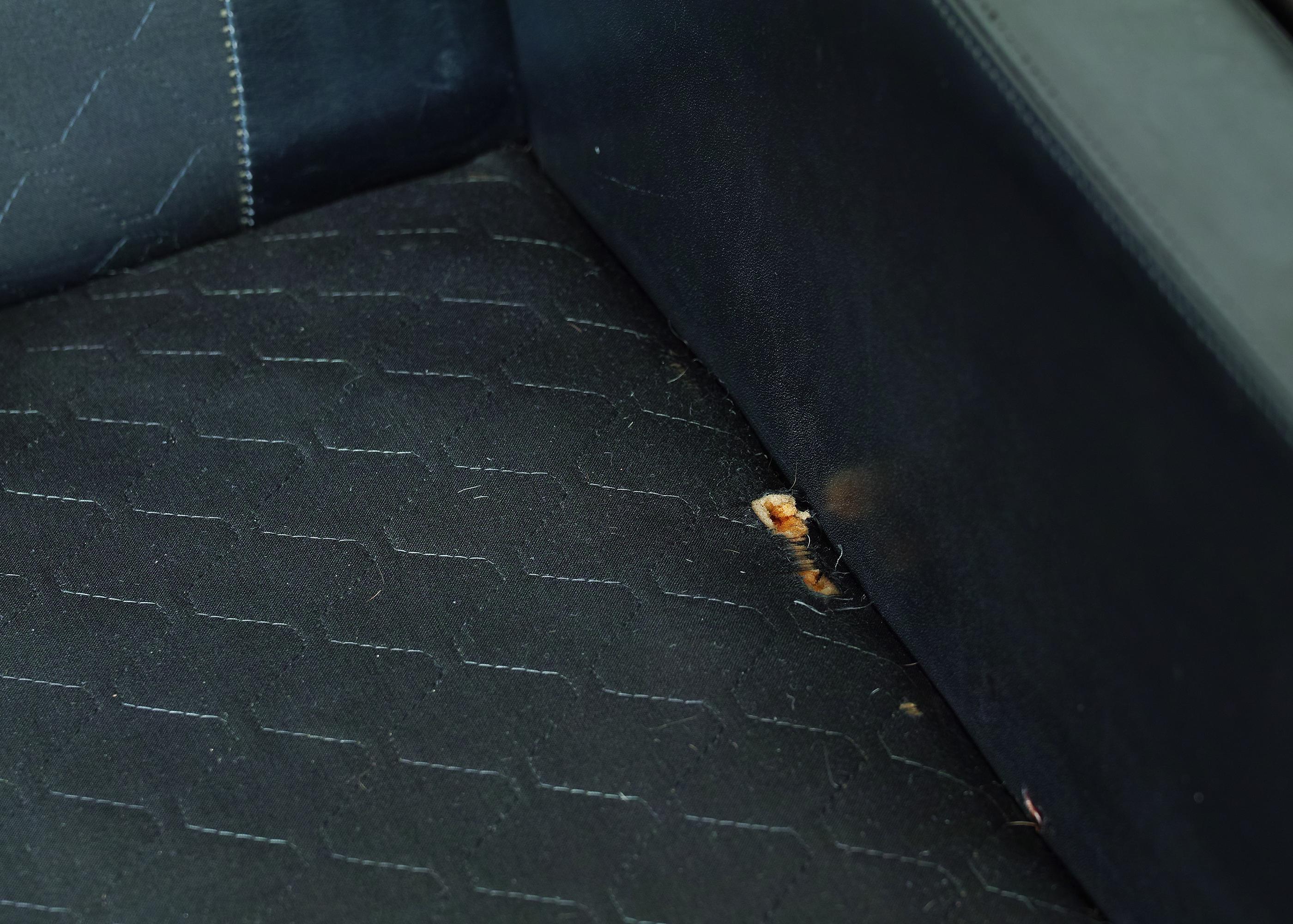 Poltrone moderne danesi in pelle e palissandro in vendita 2