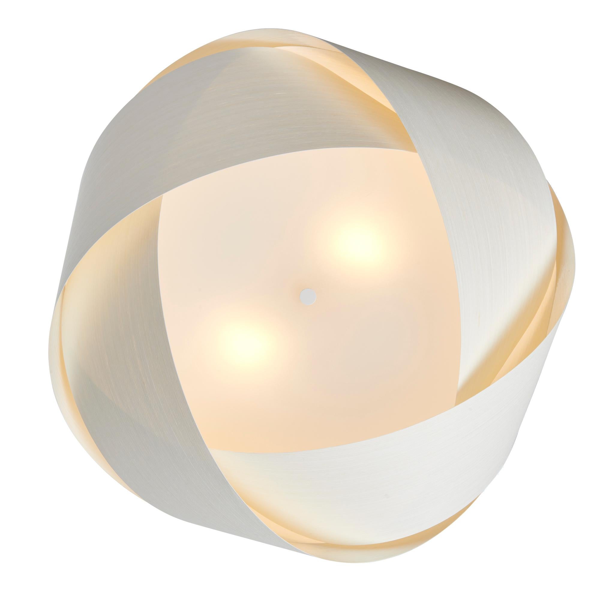 Lustre à suspension cyprès danois moderne en édition limitée de 24 pouces en vente 1