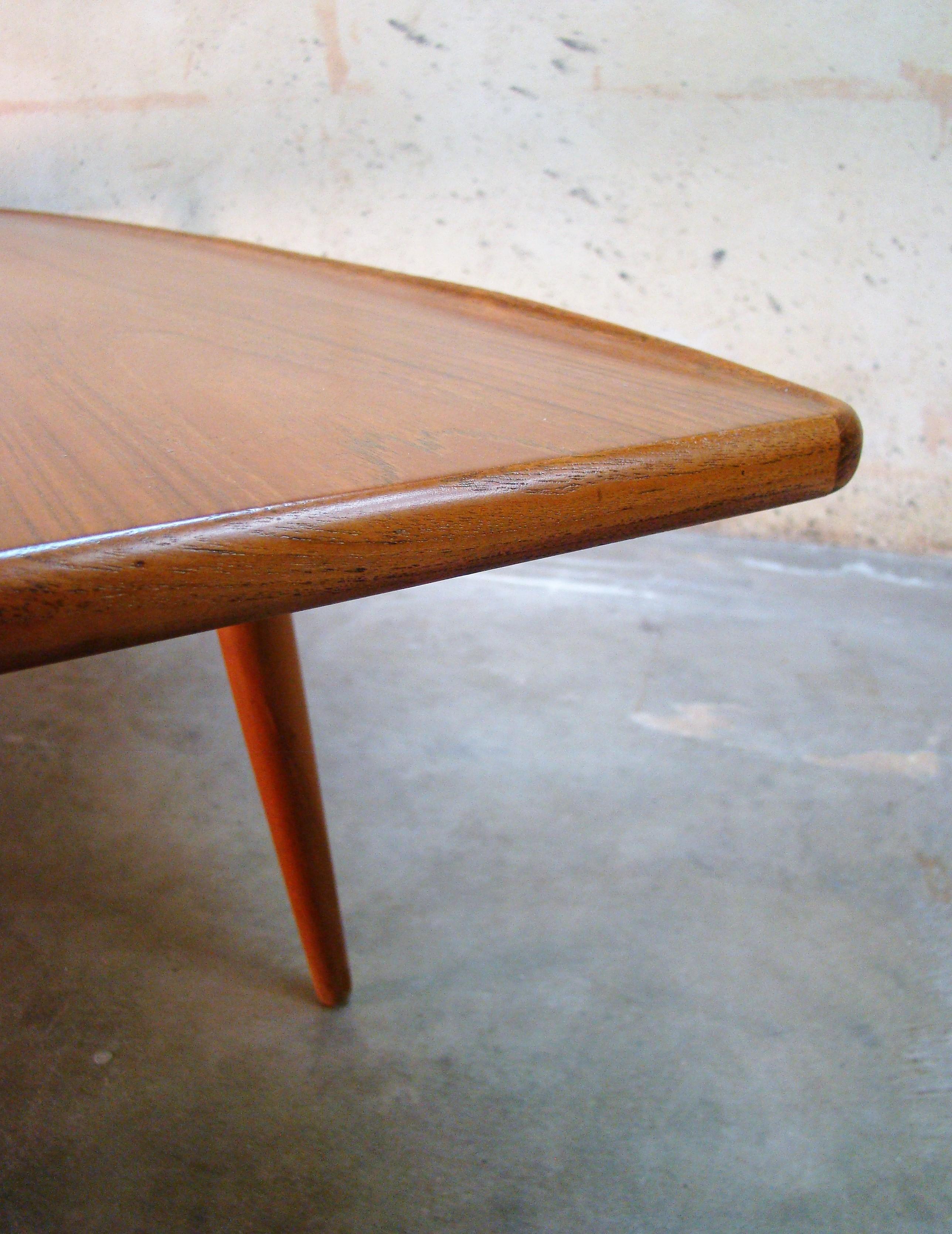 danish surfboard coffee table