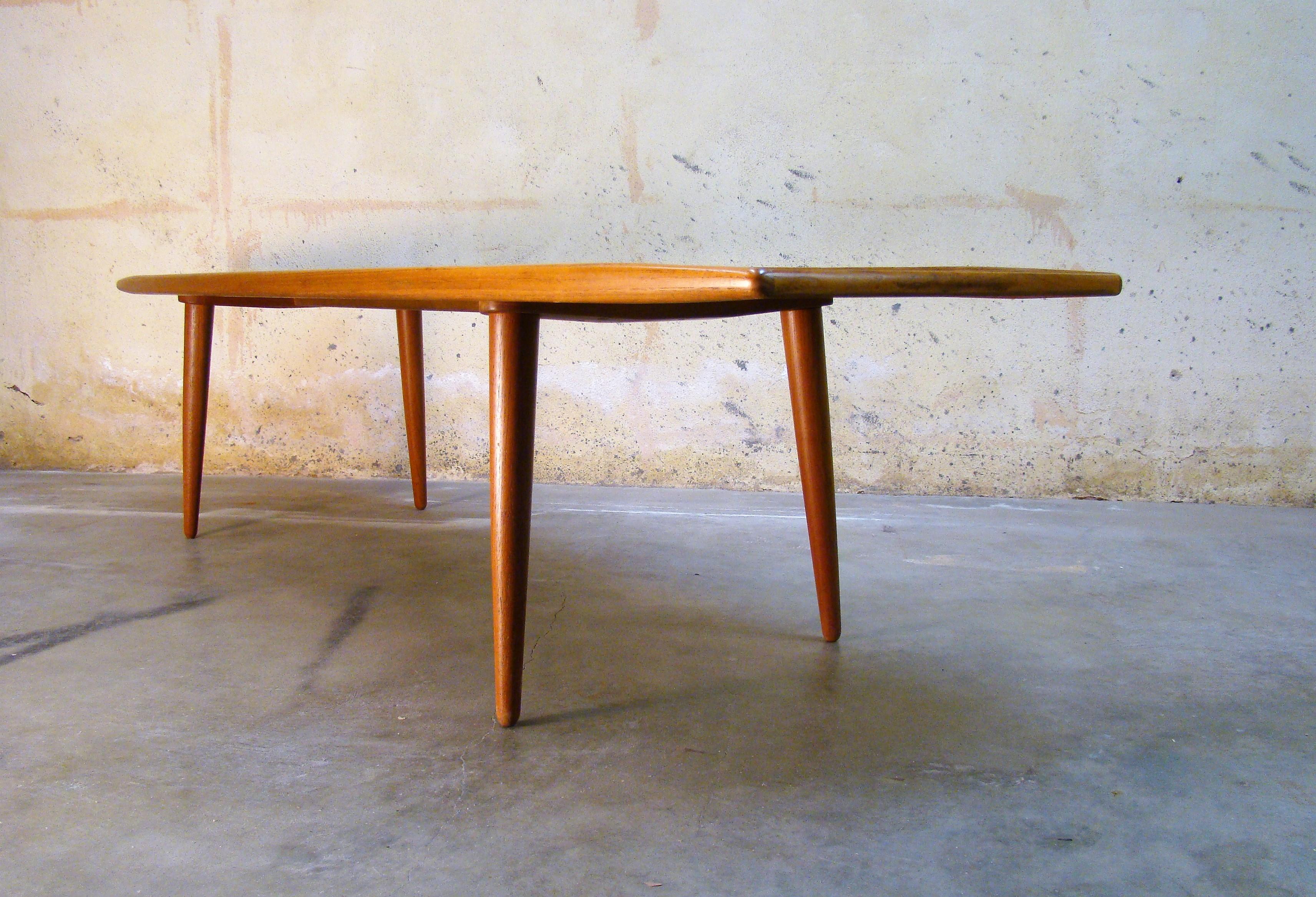 teak coffee table