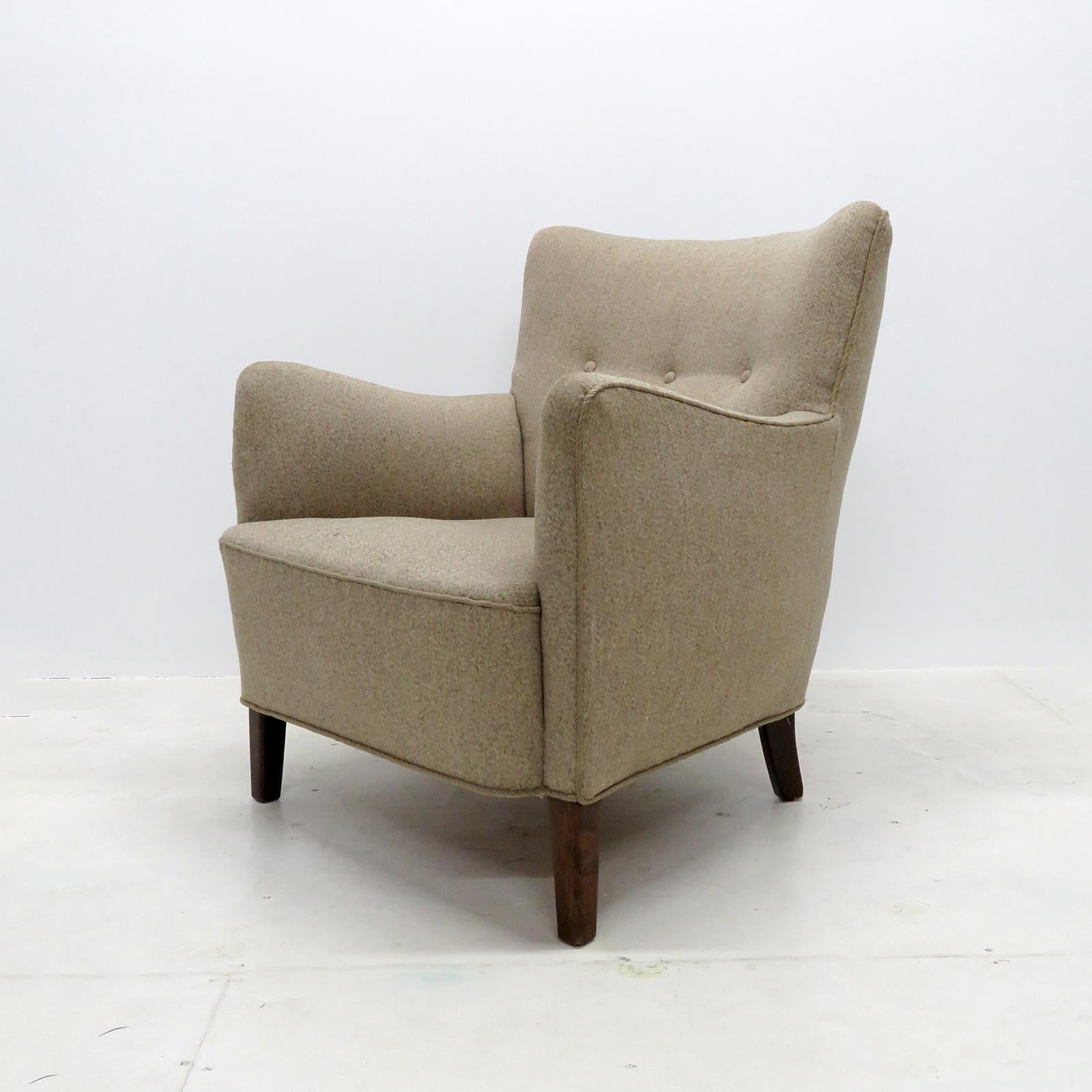 Scandinavian Modern Danish Modern Lounge Chair, 1940