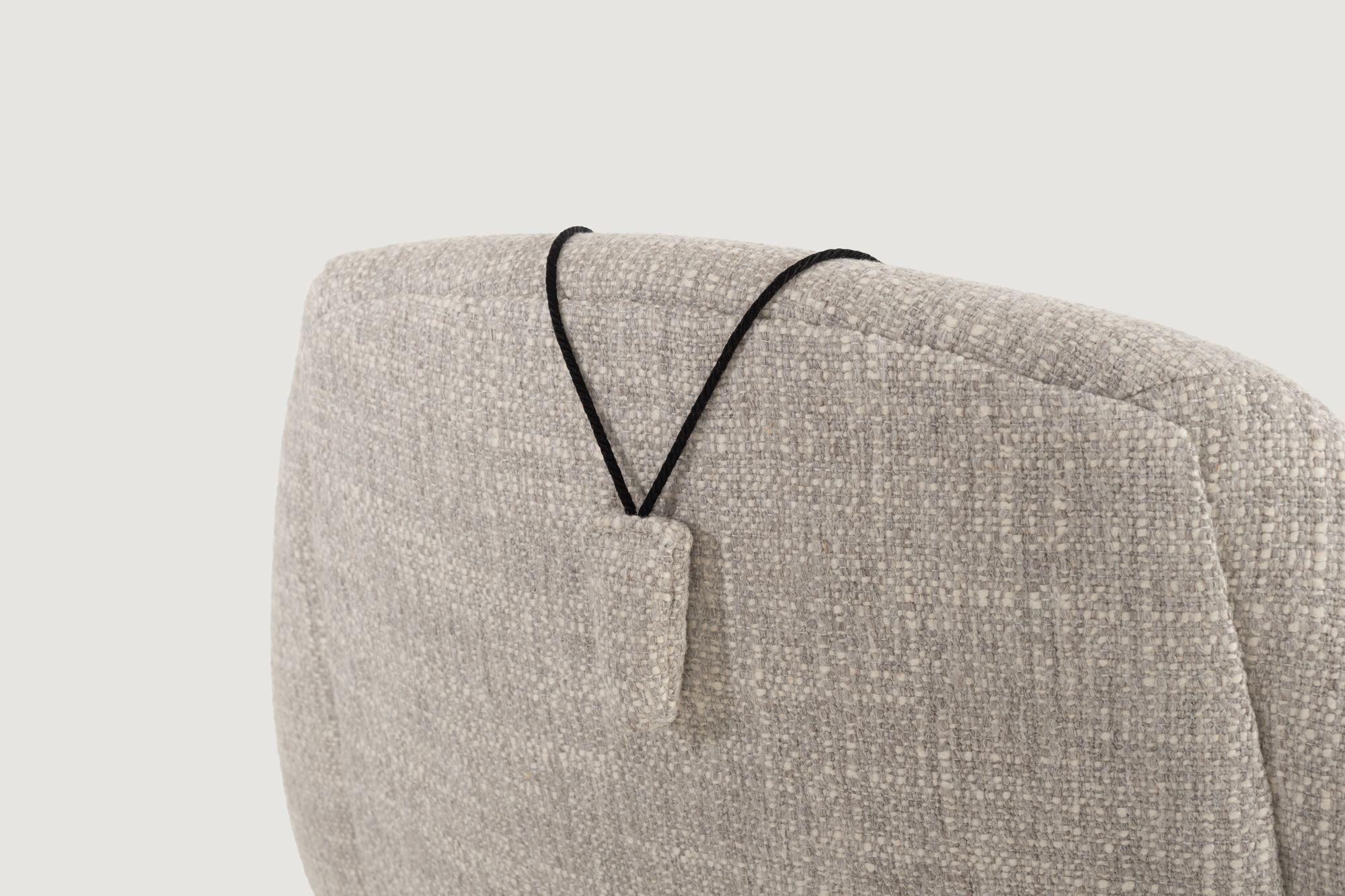 Fauteuil de salon et pouf danois moderne 1960c. en vente 2