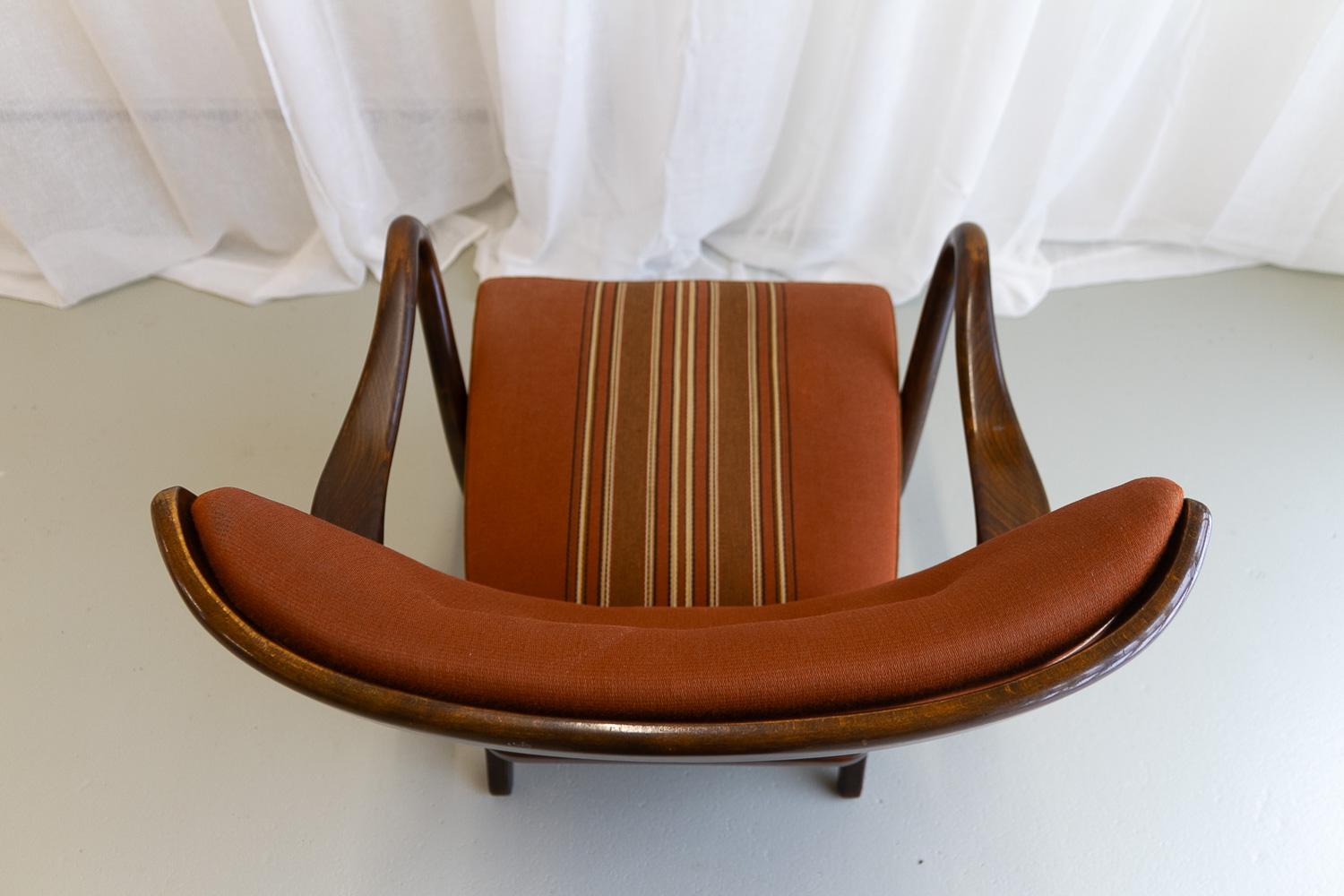Danish Modern Lounge Chair by Alfred Christensen for Slagelse Møbelværk, 1940s. 7