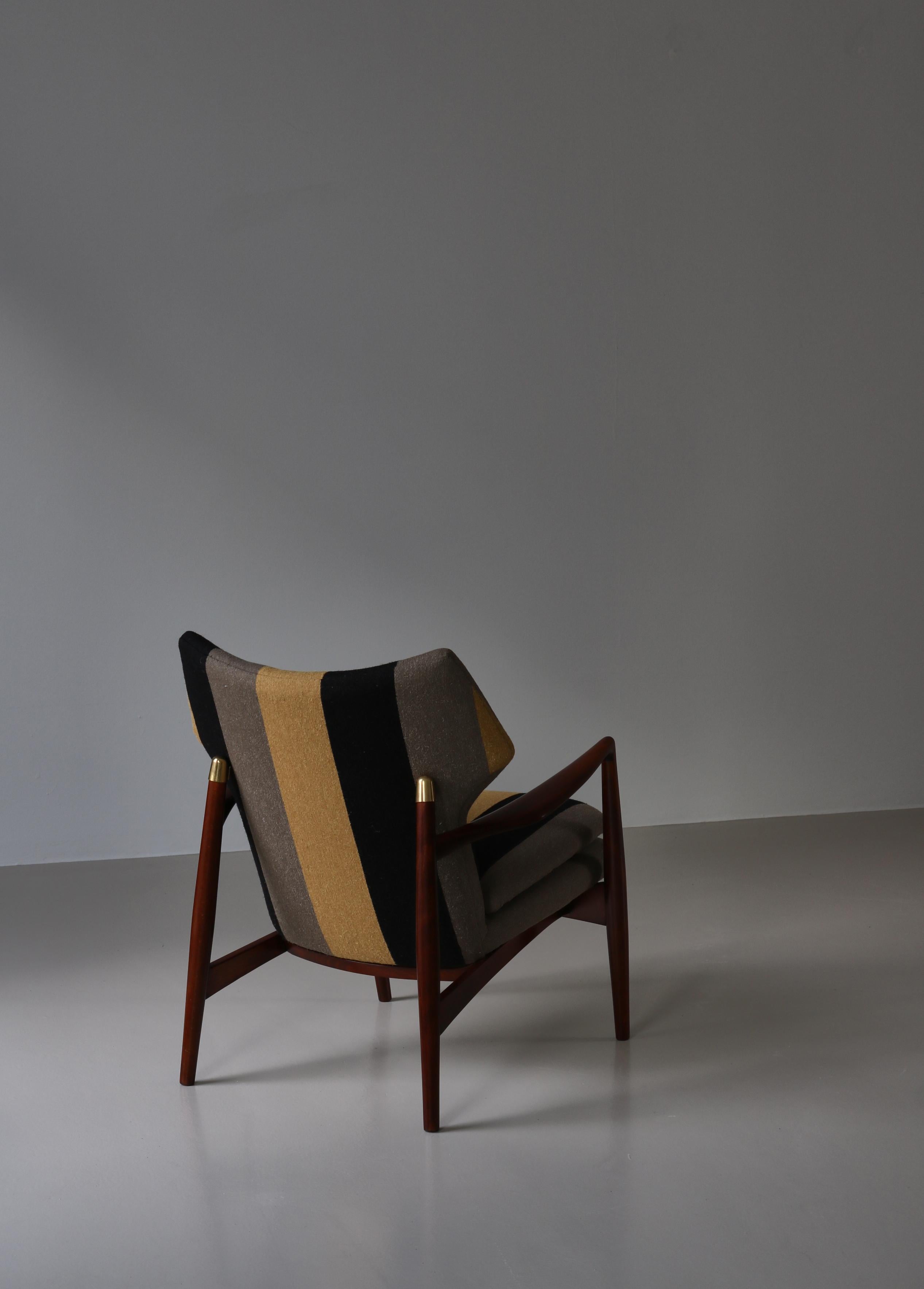 Skandinavischer moderner Sessel von Eva & Nils Koppel, Dänemark, 1950er Jahre im Angebot 4