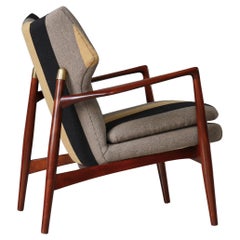 Retro Scandinavian Modern Easy Chair by Eva & Nils Koppel, Denmark, 1950s