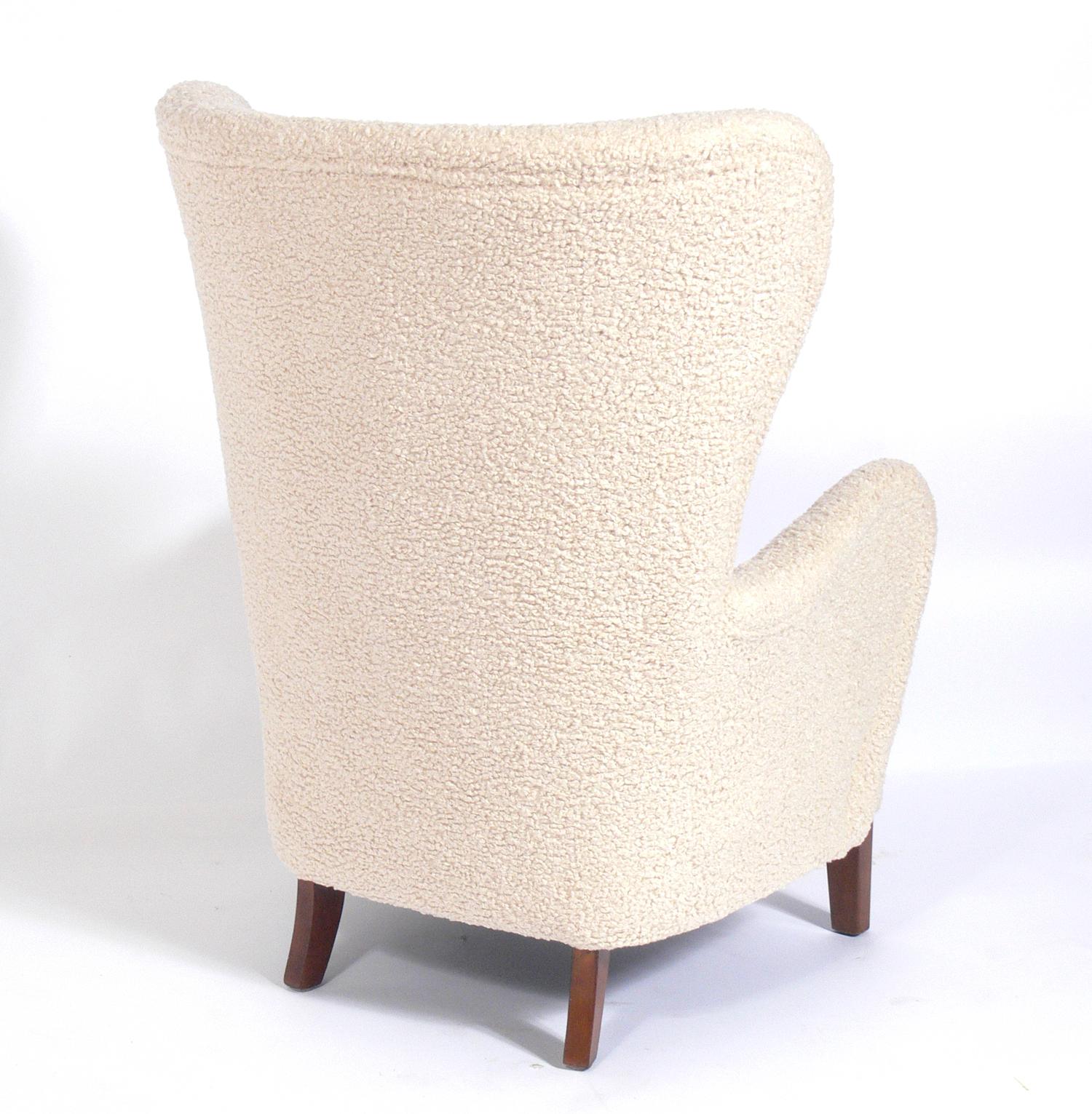 Danish Modern Lounge Chair by Fritz Hansen In Good Condition In Atlanta, GA