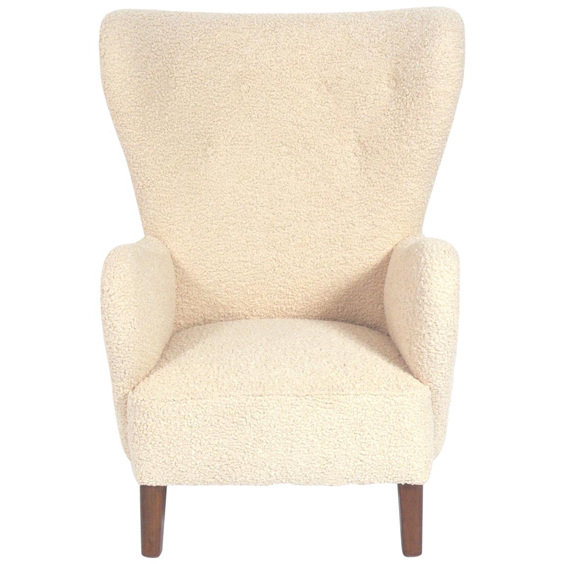 Danish Modern Lounge Chair by Fritz Hansen