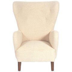 Danish Modern Lounge Chair by Fritz Hansen