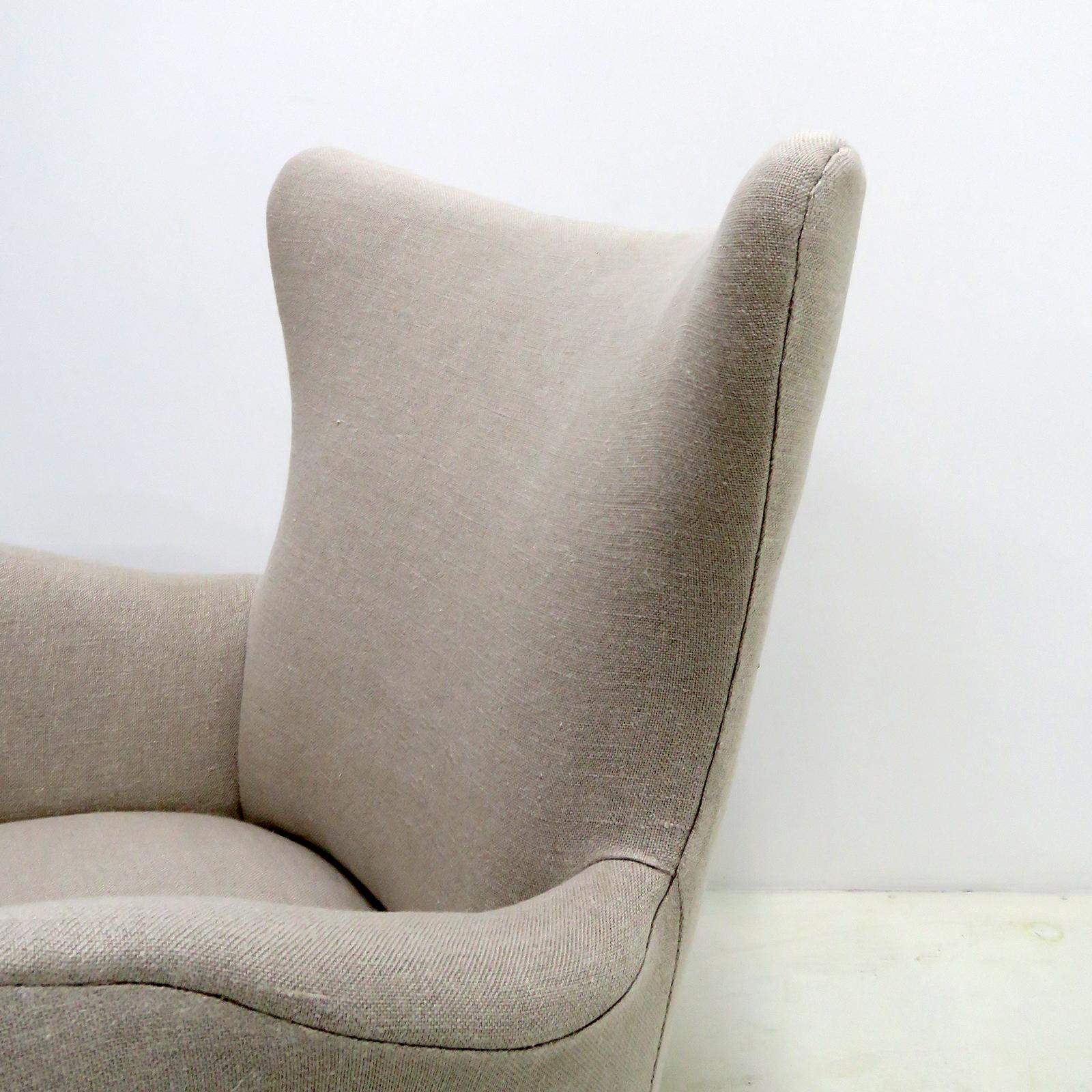 Danish Modern Lounge Chair by Frode Holm for Illums Bolighus, 1940 For Sale 3