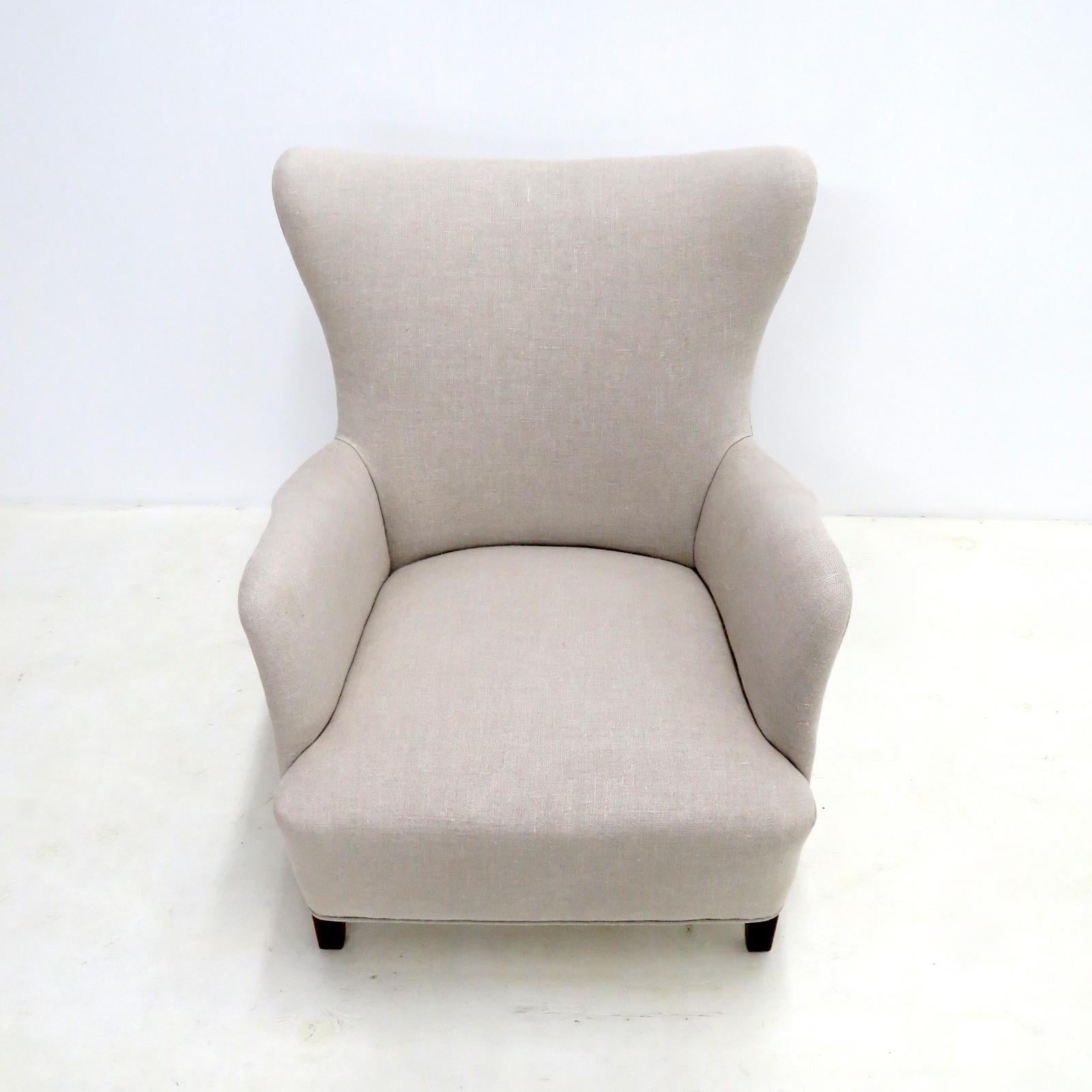 Scandinavian Modern Danish Modern Lounge Chair by Frode Holm for Illums Bolighus, 1940 For Sale