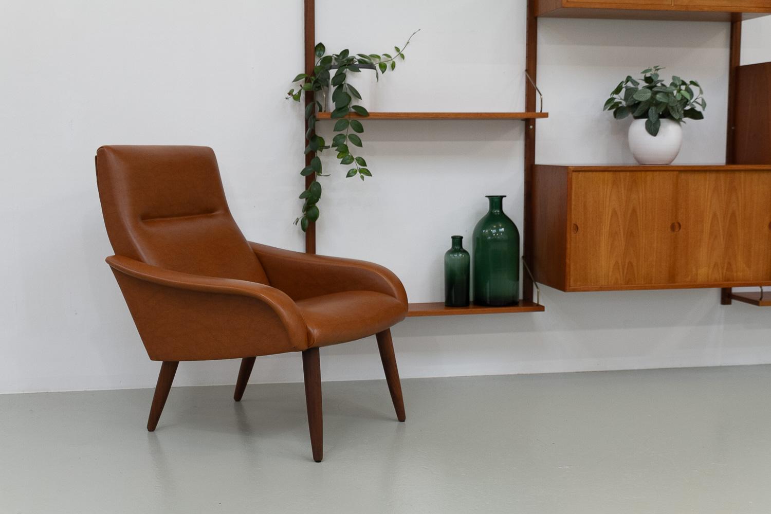 Danish Modern Lounge Chair von Globe, 1960er Jahre. im Angebot 5