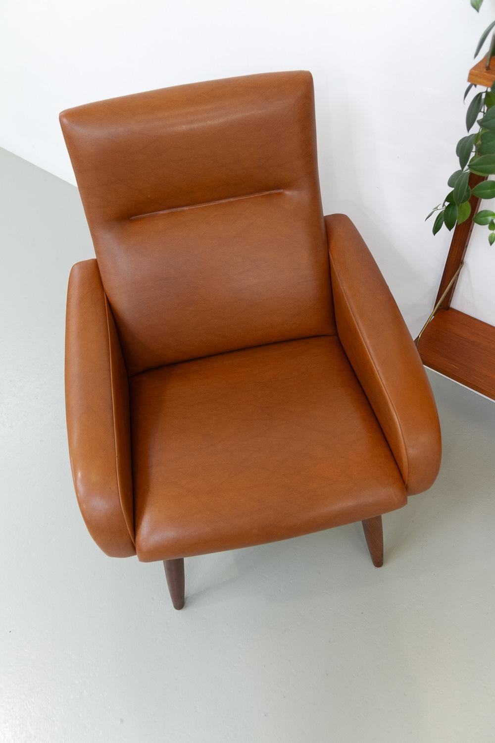 Danish Modern Lounge Chair von Globe, 1960er Jahre. im Angebot 10