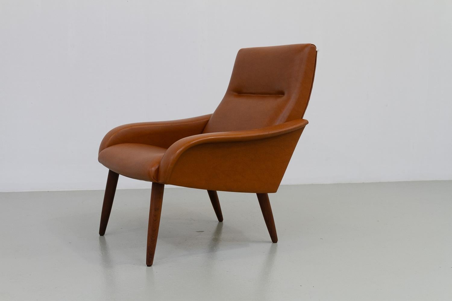 Danish Modern Lounge Chair von Globe, 1960er Jahre. im Zustand „Gut“ im Angebot in Asaa, DK