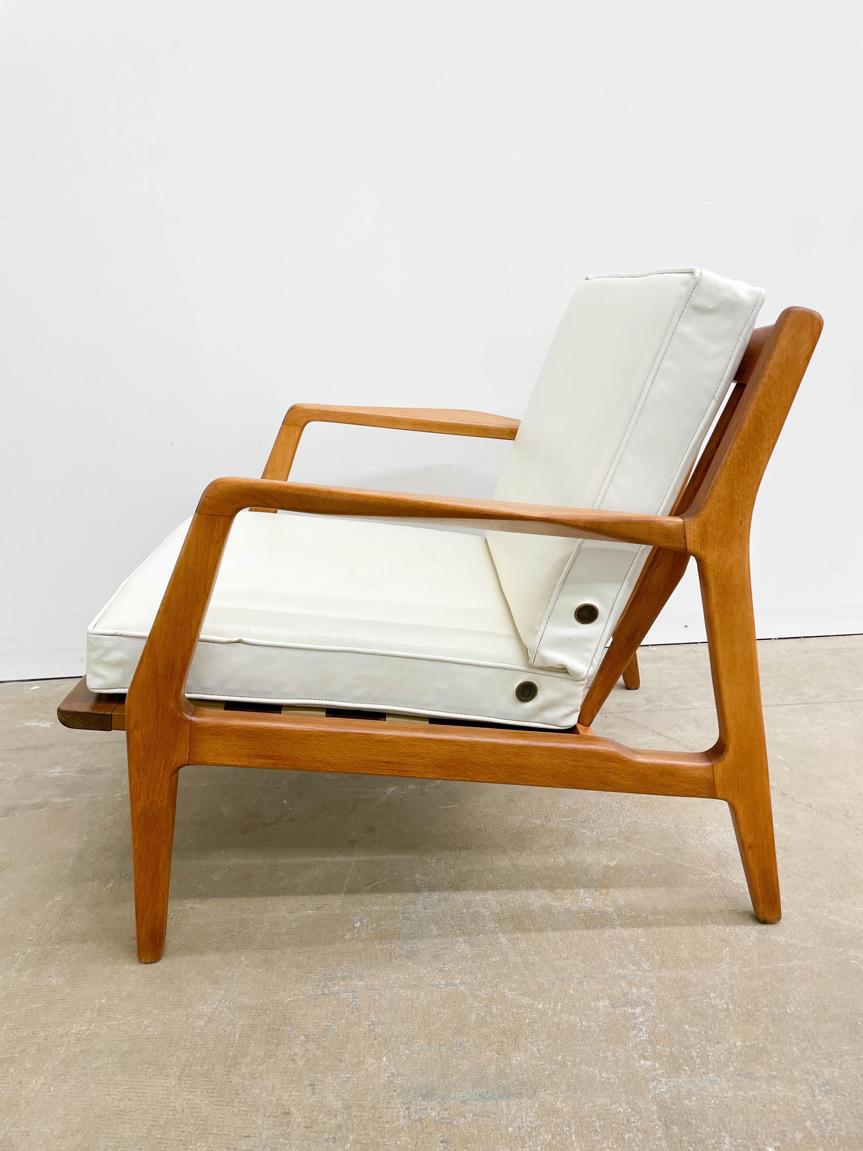Danish Modern Lounge Chair by Lawrence Peabody for Selig 4