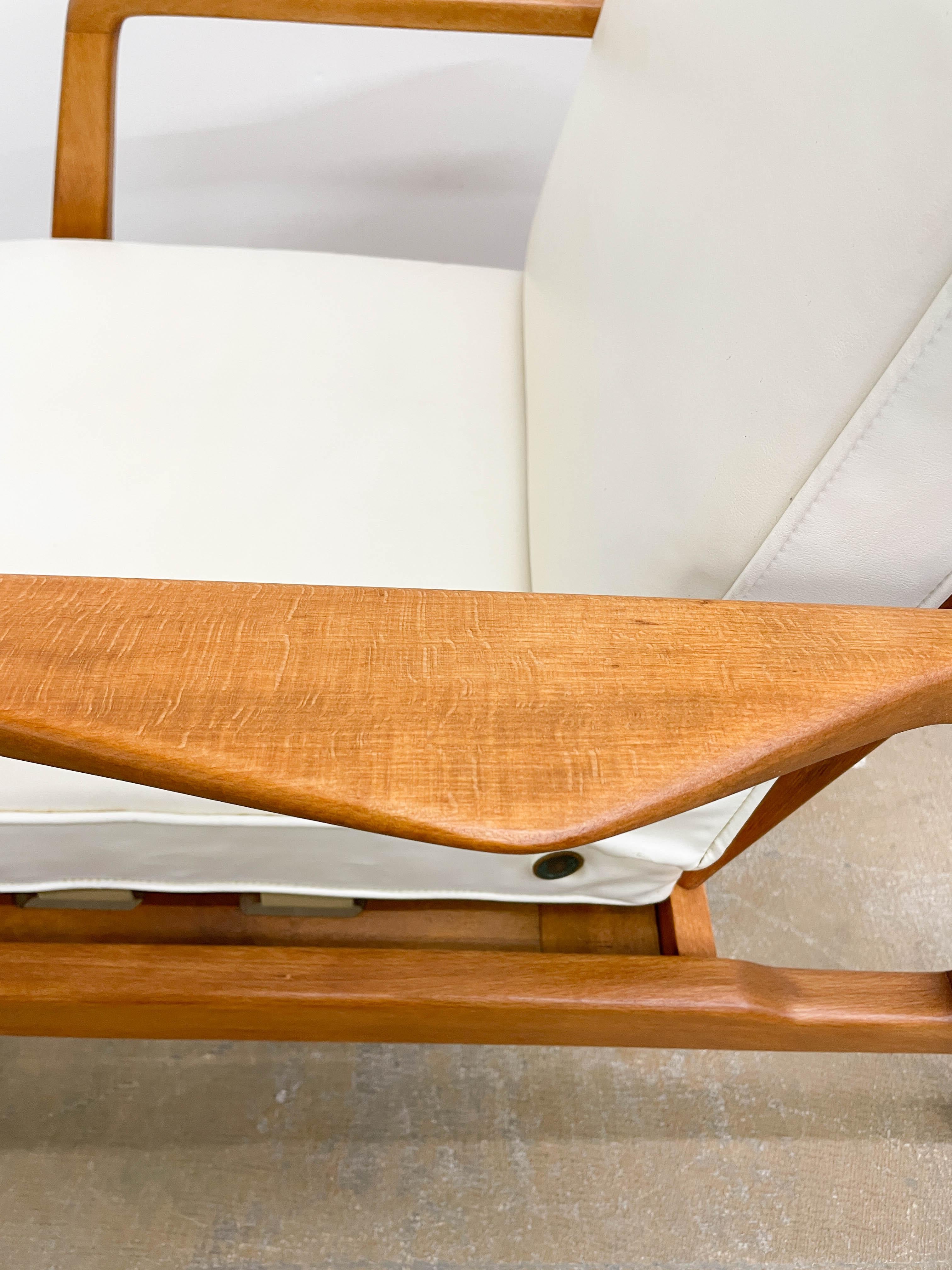 Danish Modern Lounge Chair by Lawrence Peabody for Selig 5