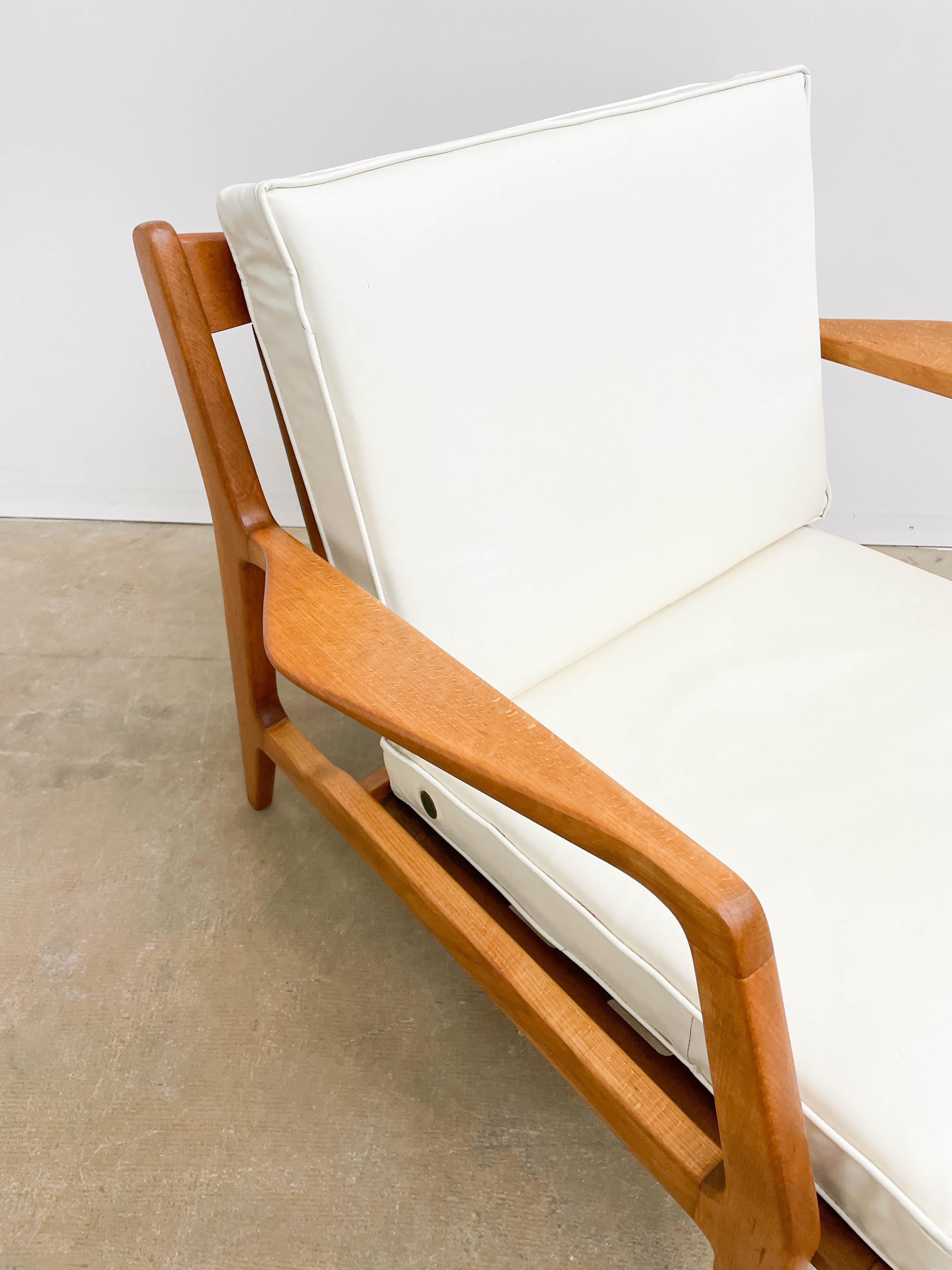 Danish Modern Lounge Chair by Lawrence Peabody for Selig In Good Condition In Kalamazoo, MI
