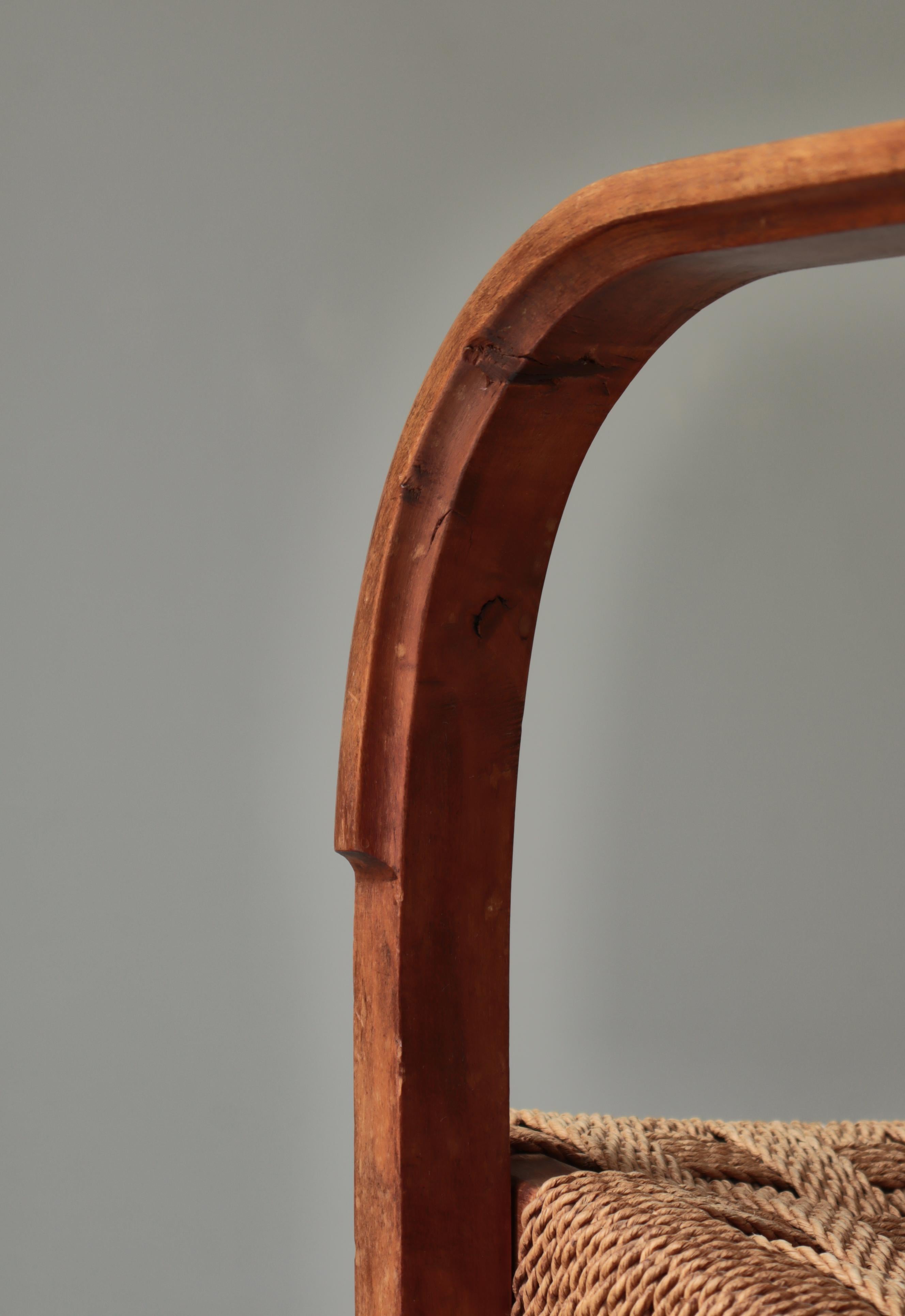 Danish Modern Lounge Chair by Magnus Stephensen, Fritz Hansen, 1930s en vente 8