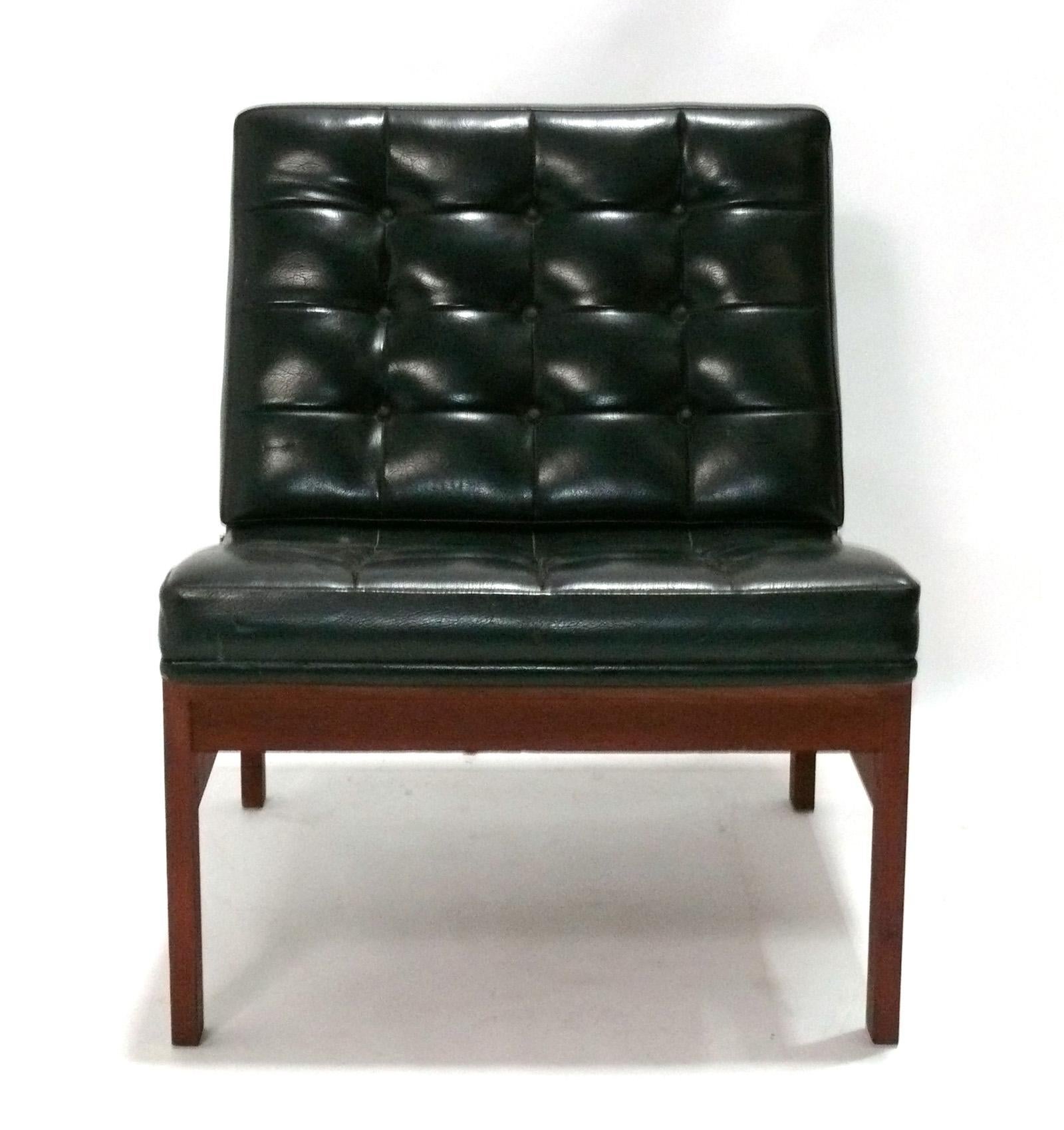 Mid-Century Modern Danish Modern Lounge Chair by Torben Lind Refinished Reupholstered For Sale