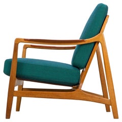 Danish Modern Lounge Chair by Tove & Edvard Kindt-Larsen, Teak and Oak, 1960s