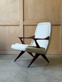 danish modern lounge chair