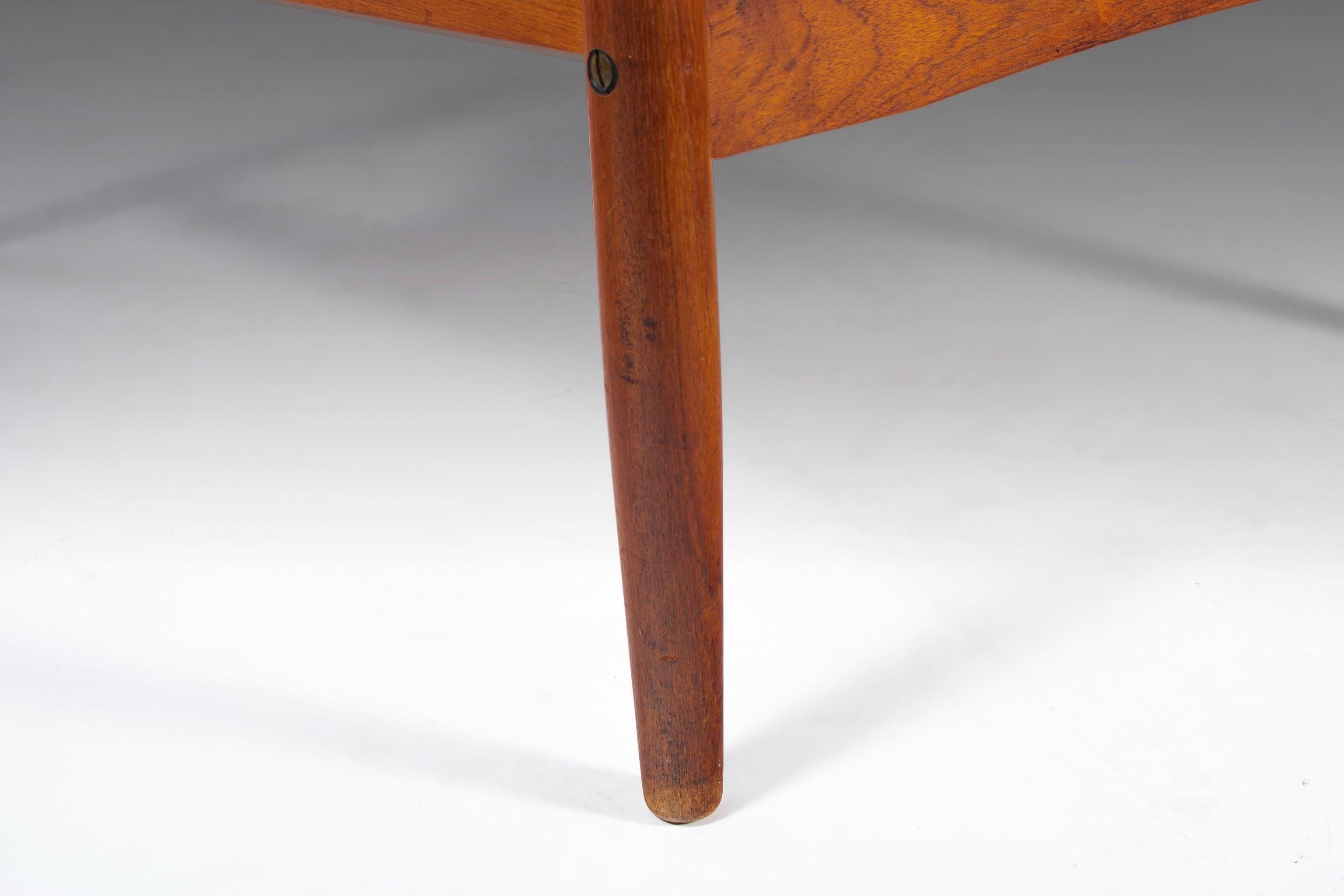 Danish Modern Lounge Chair in Teak Wood by Soren J. Ladefoged, Denmark, c. 1950s For Sale 3