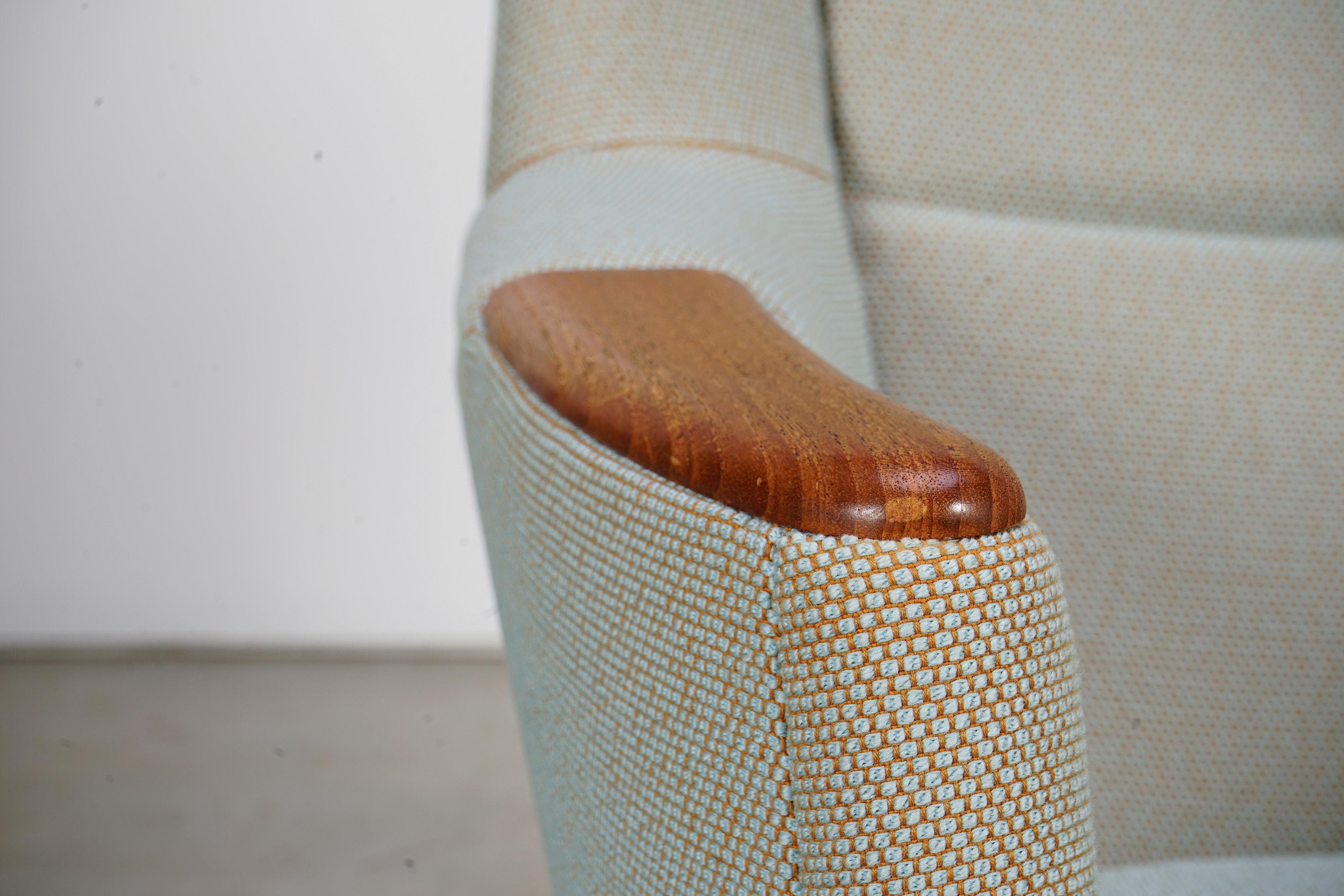 Danish Modern Lounge Chair Model 58 by Kurt Østervig Denmark, 1958 Teak Oak 2