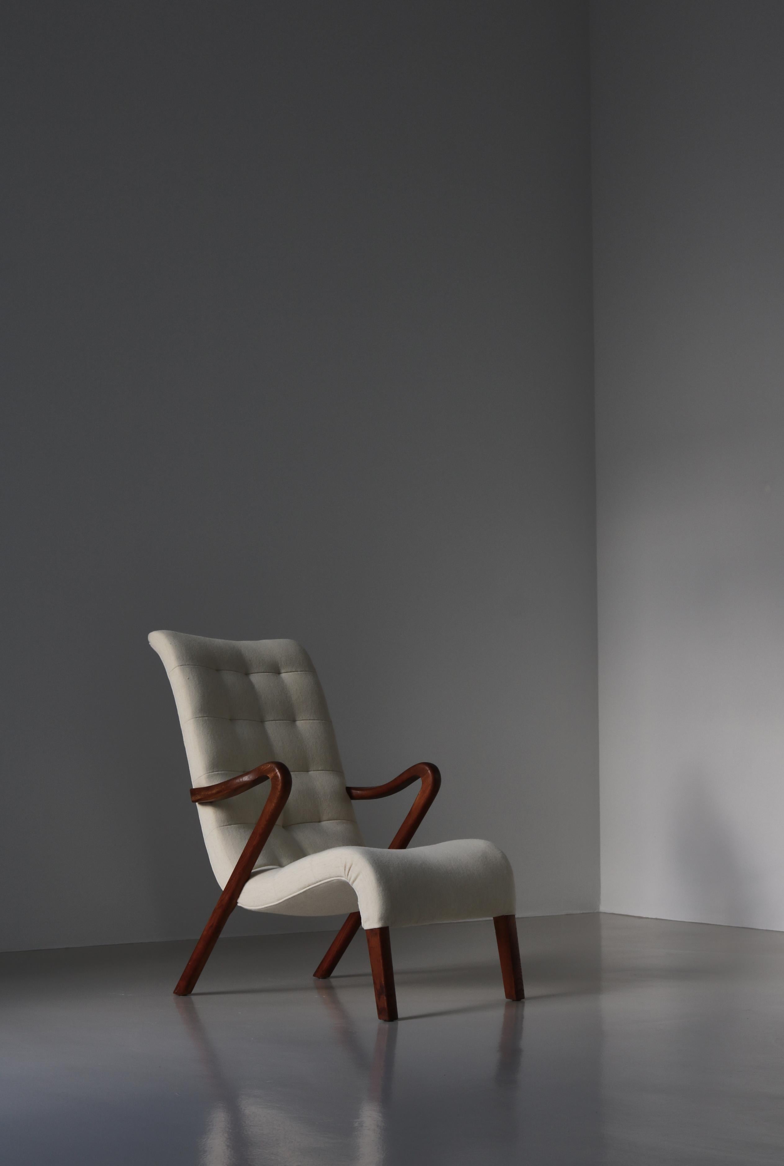 Scandinavian Modern Danish Modern Lounge Chair 