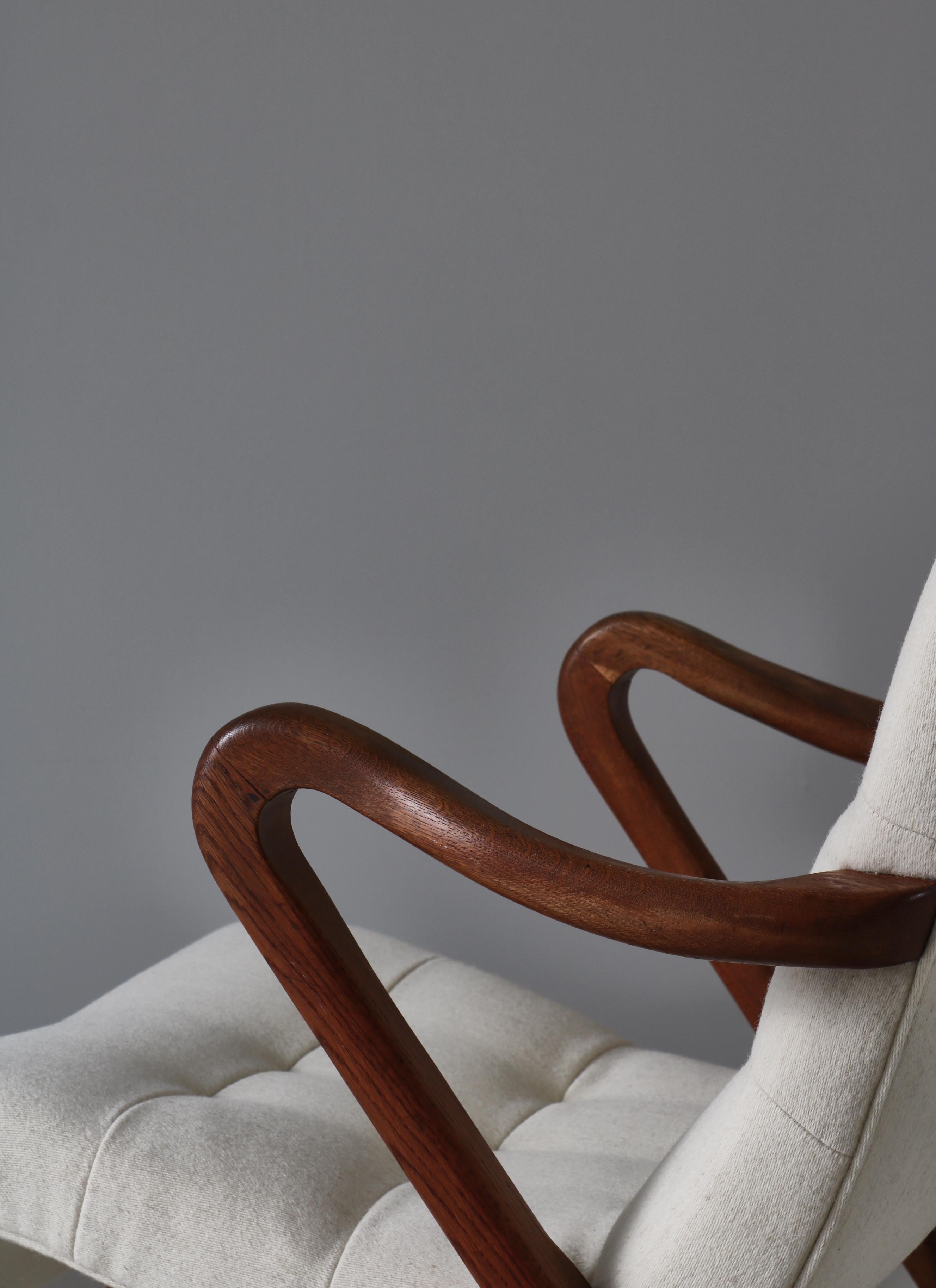 Danish Modern Lounge Chair 