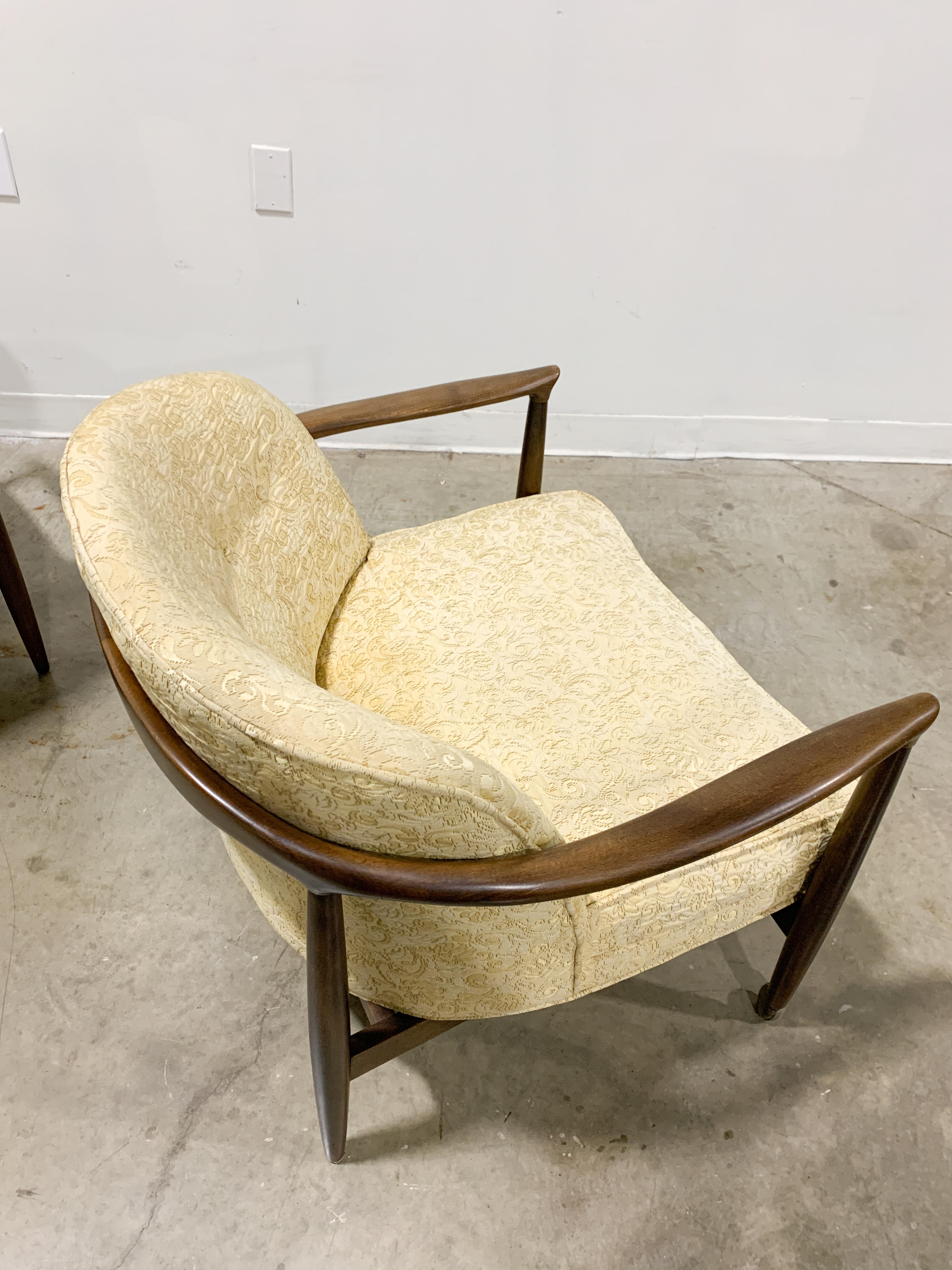 Danish Modern Lounge Chair Pair by Finn Andersen 3