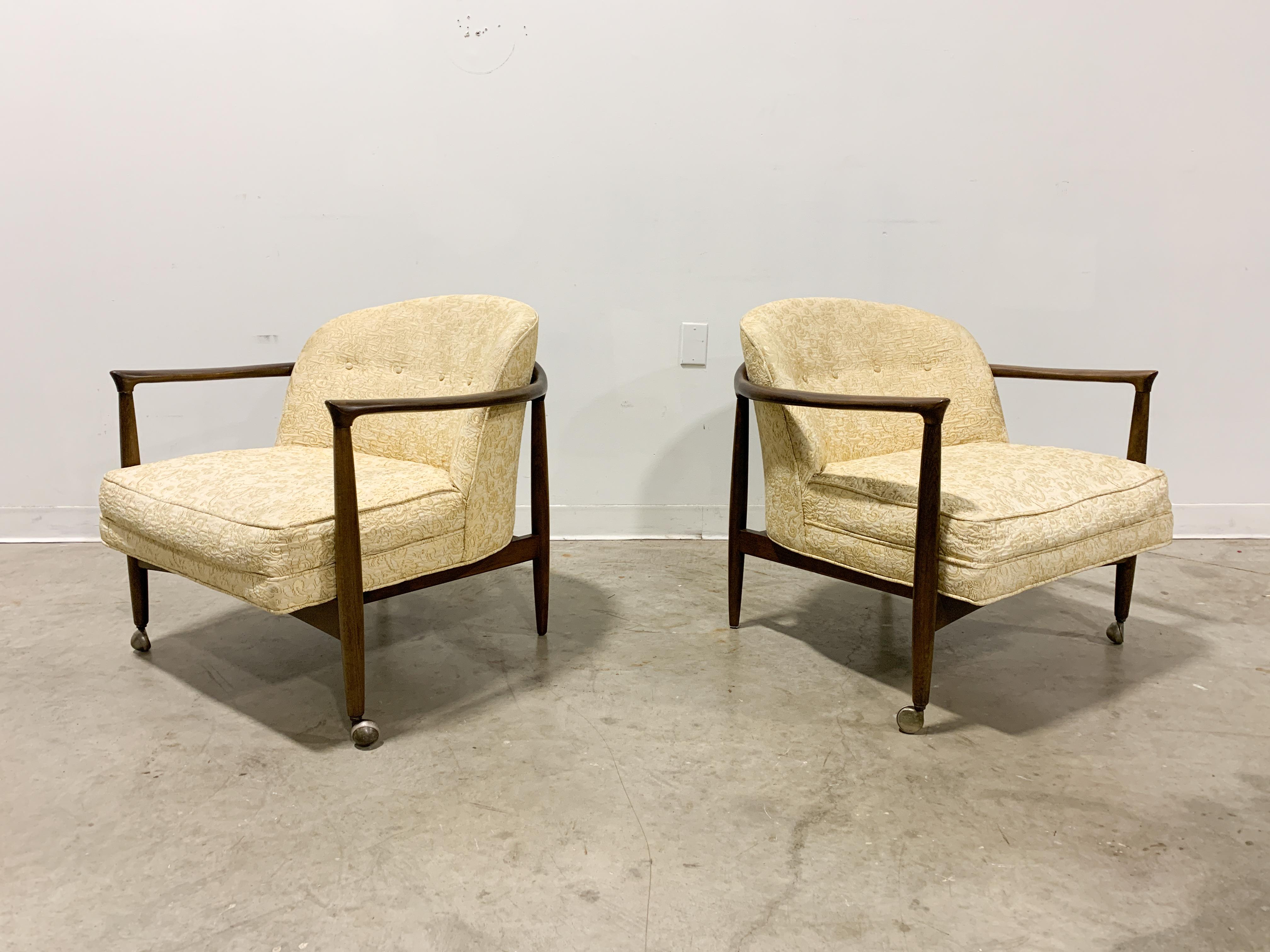 Mid-Century Modern Danish Modern Lounge Chair Pair by Finn Andersen