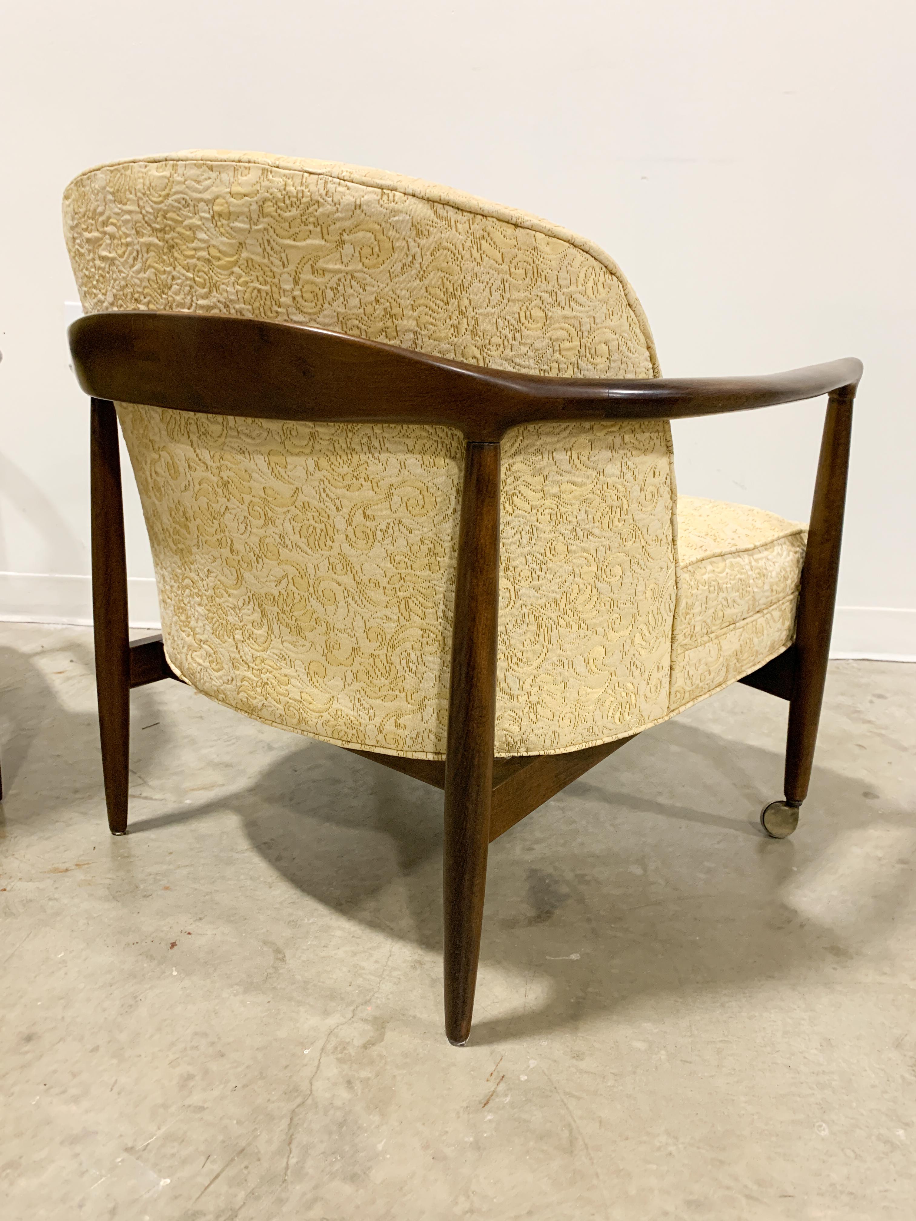 Danish Modern Lounge Chair Pair by Finn Andersen 2