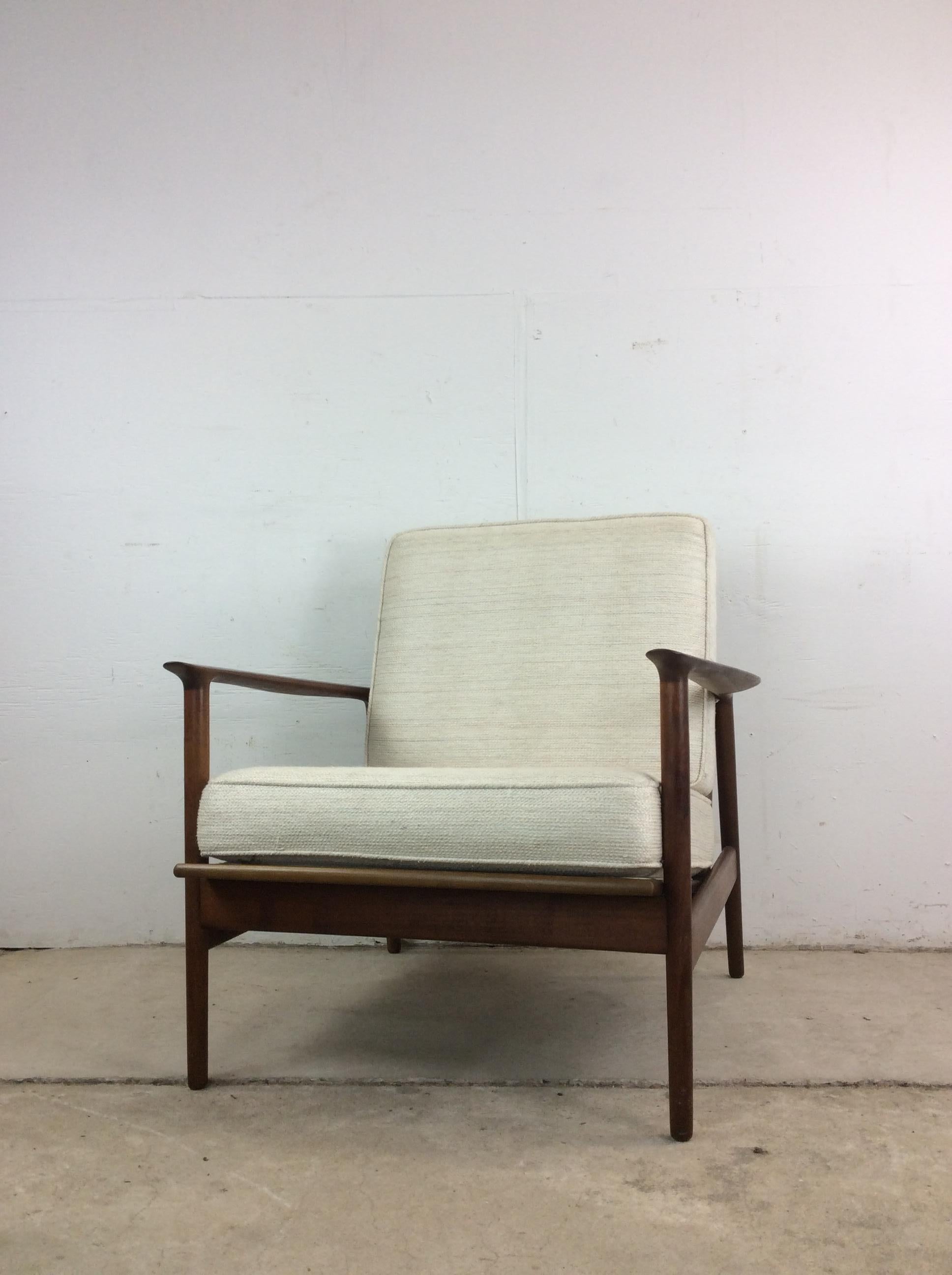 Chaise longue moderne danoise avec structure en teck massif en vente 5