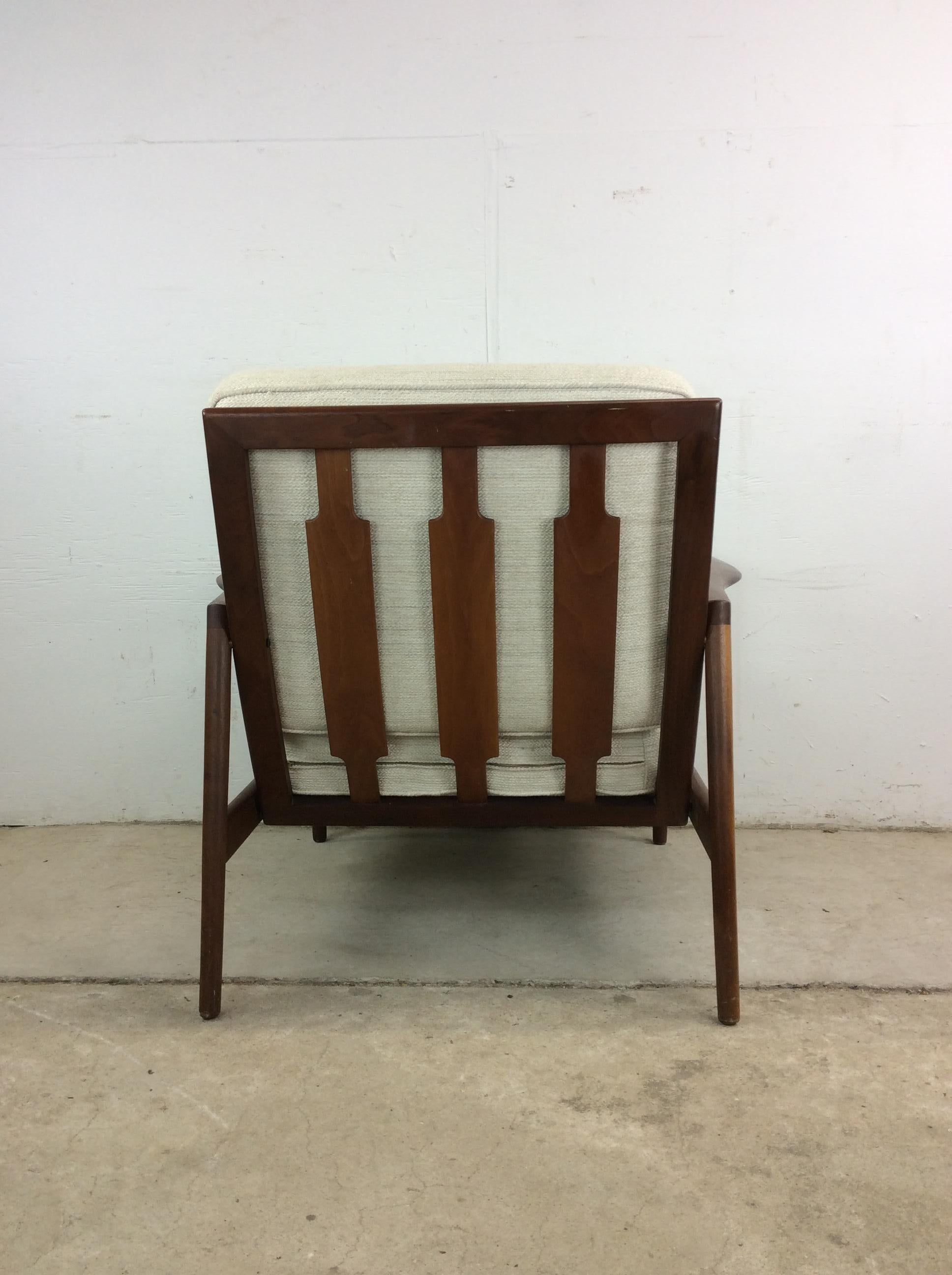 Chaise longue moderne danoise avec structure en teck massif en vente 10