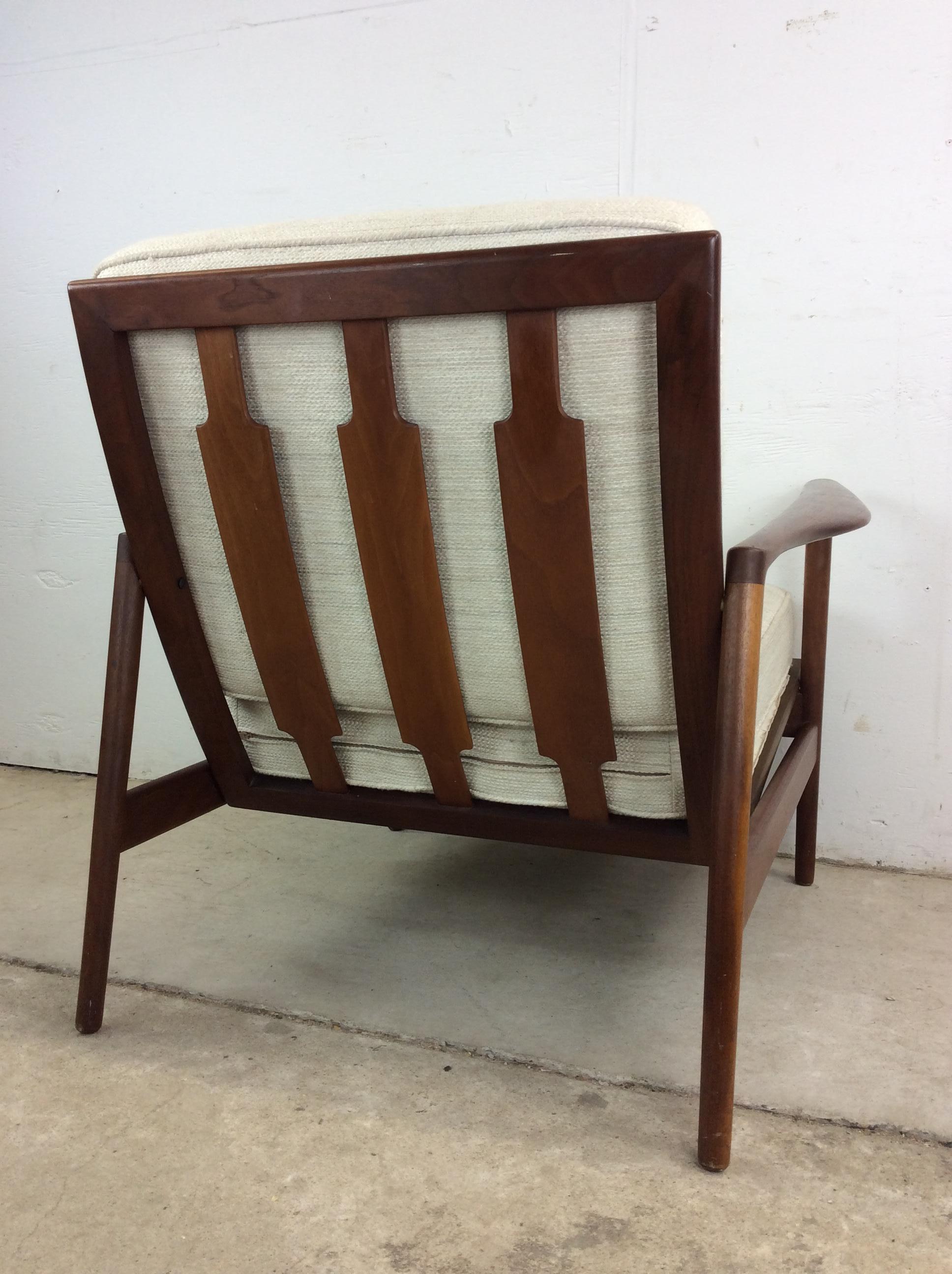 Chaise longue moderne danoise avec structure en teck massif en vente 11