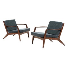 Danish Modern Lounge Chairs by Ib Kofod-Larsen for Selig