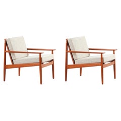 Danish Modern Lounge Chairs by Svend Åge Eriksen for Glostrup Møbelfabrik