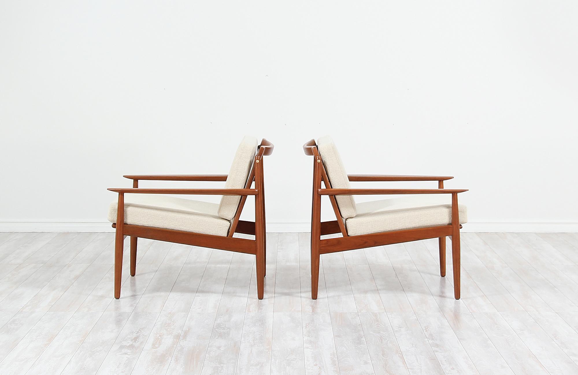 Mid-20th Century Danish Modern Lounge Chairs by Svend Åge Eriksen